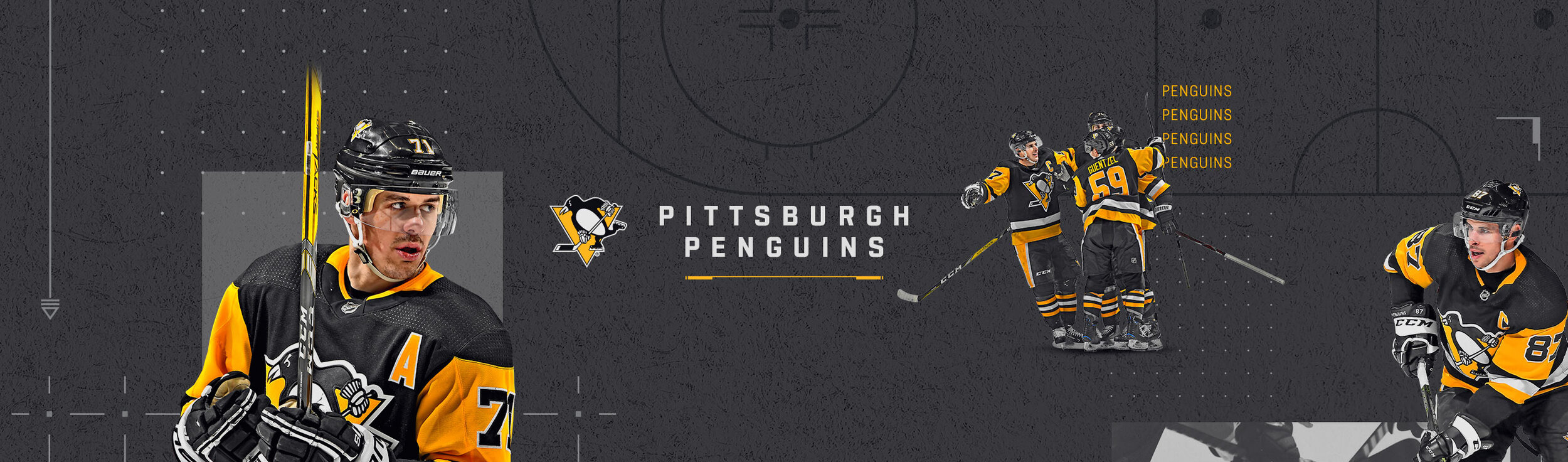 Pittsburgh Penguins 2019.20 Visual Campaign on Behance