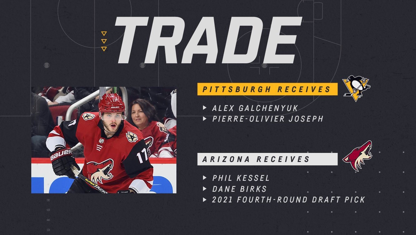 TRADE: Galchenyuk Kessel