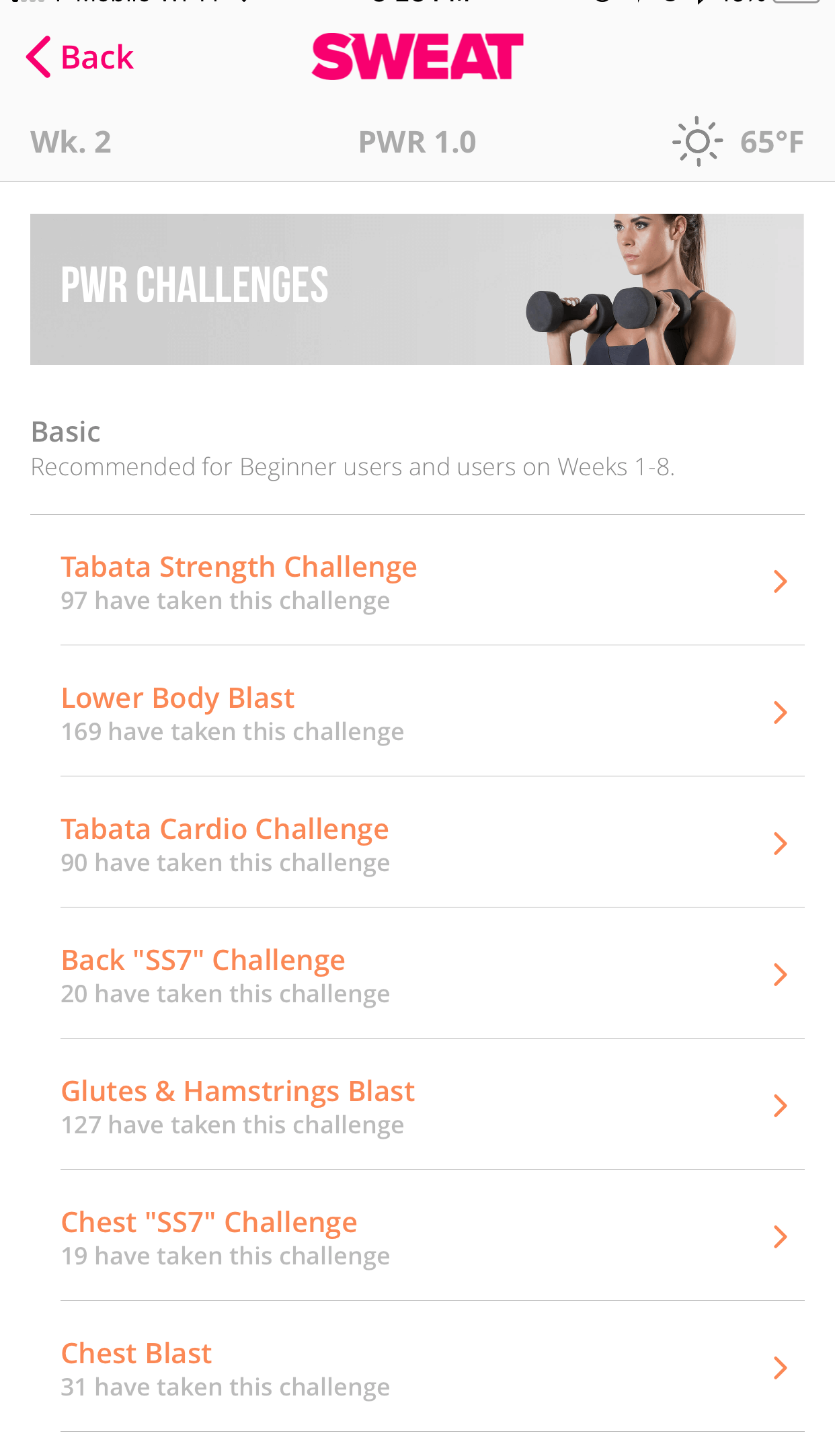 Sweat App Update May 22 New Features Mikaela Moves