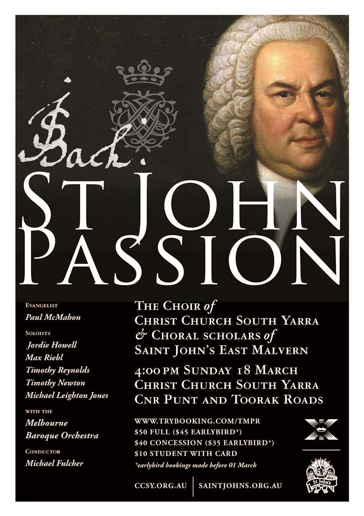 Bach - St John Passion