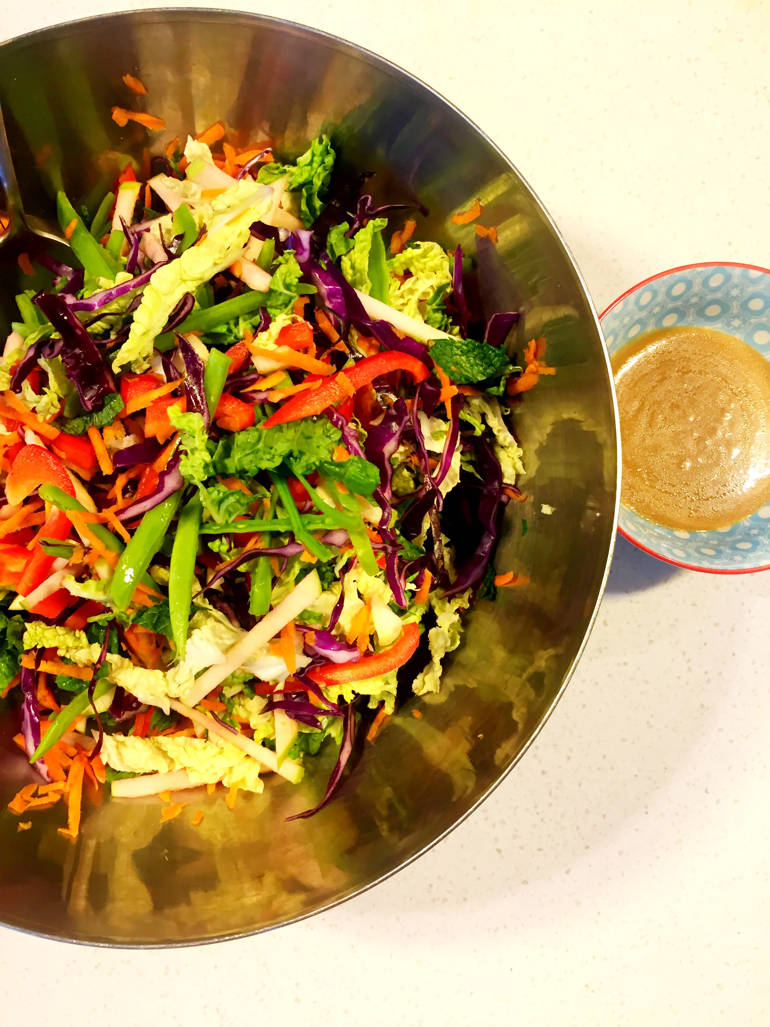 Cleansing Rainbow Slaw