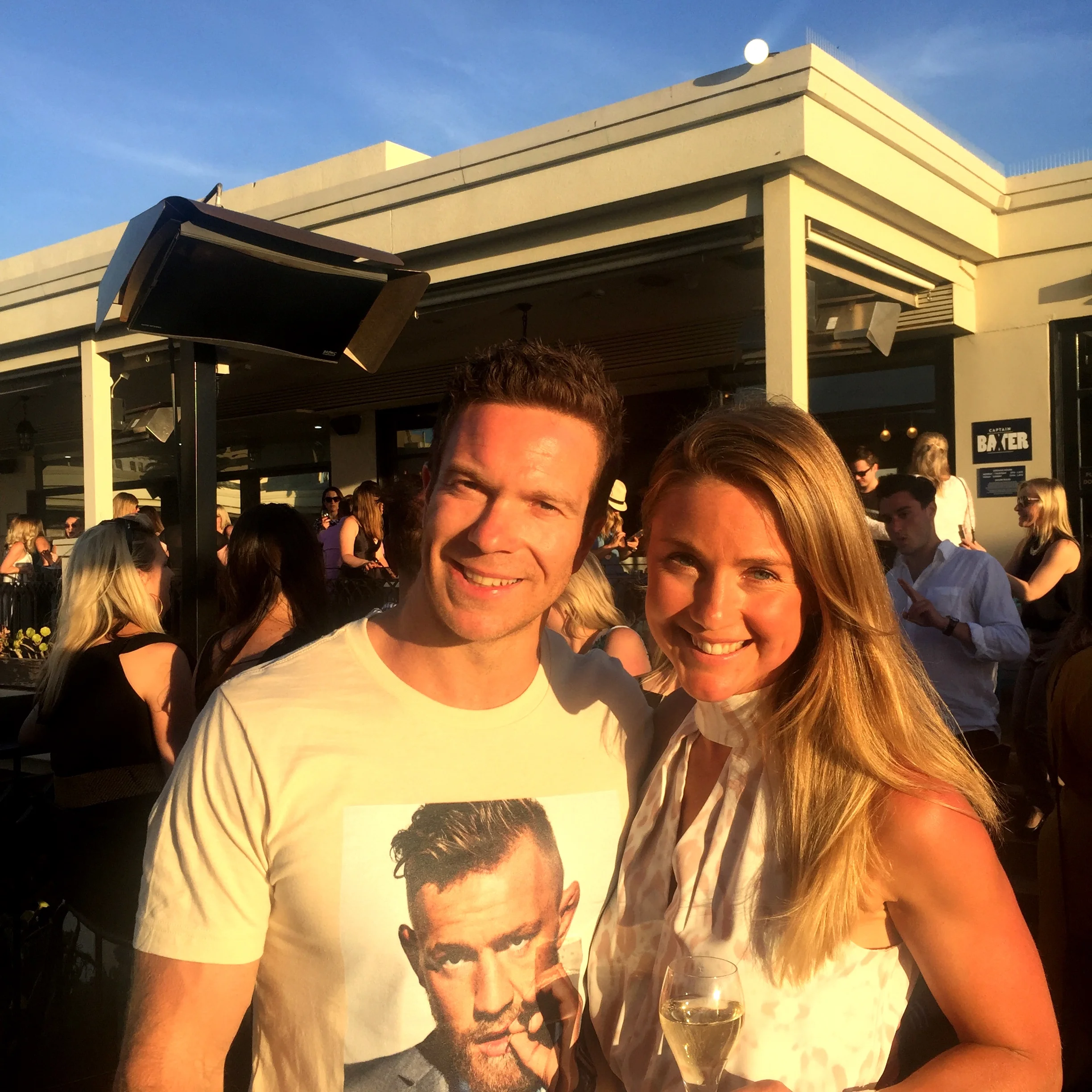 Christmas drinks at Captain Baxter, St Kilda 