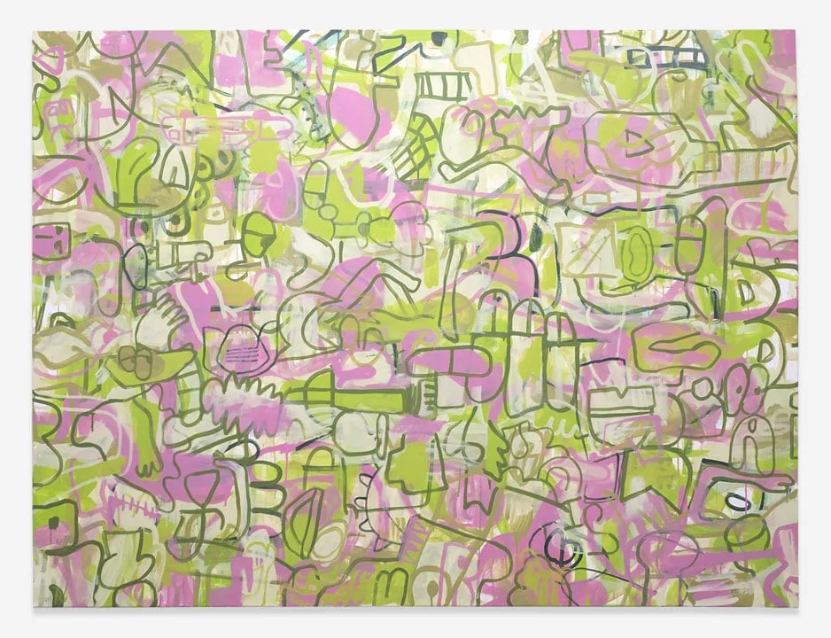 Low Slung, Close Call Taster, Acrylic on Canvas, 60" x 80", 2015