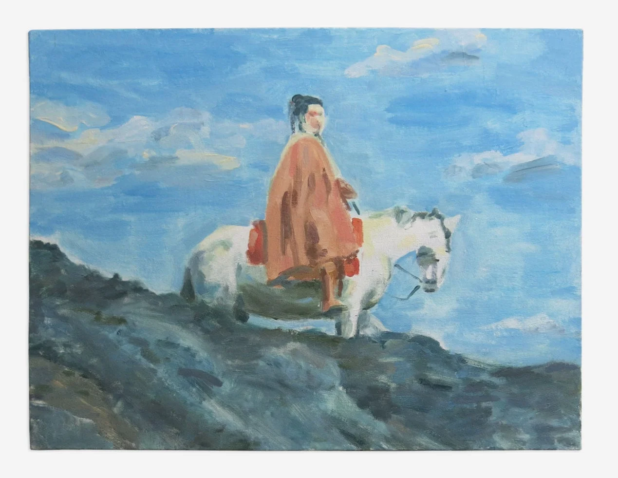Lion Maru, 1972, Oil on Canvas, 16" x 20", 2015