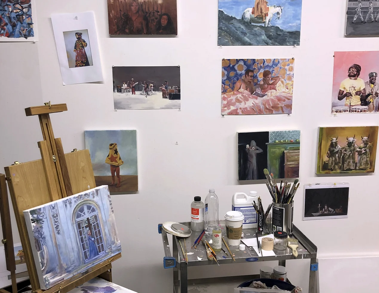 Brooklyn Studio View, 2019