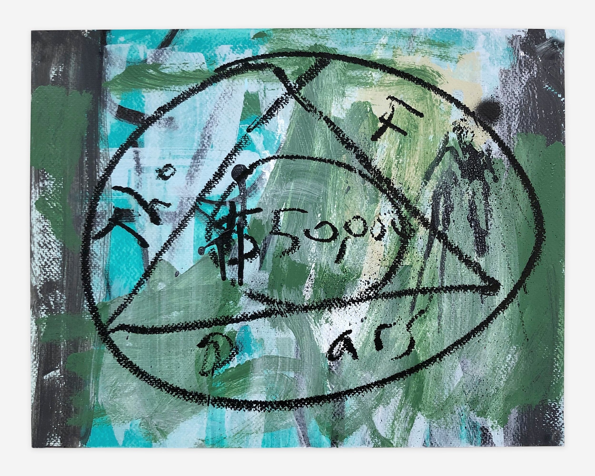   Untitled (051119a,)  mixed media on paper, 11" x 14", 2019   $160.00 includes US shipping     BUY NOW     
