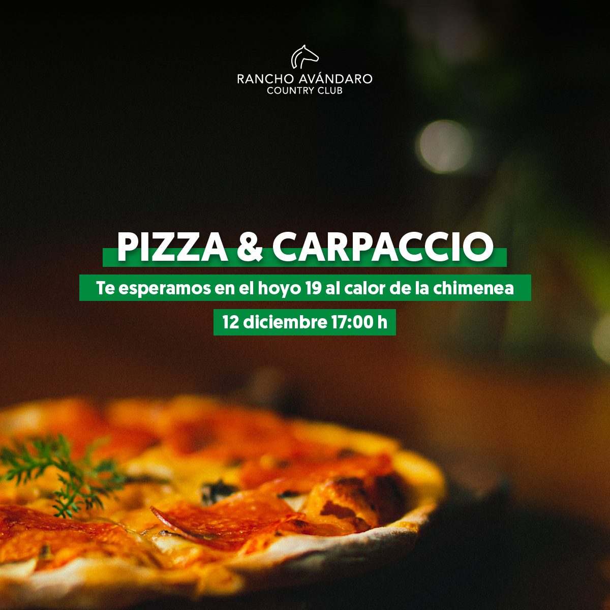 PIZZA &amp; CARPACCIO