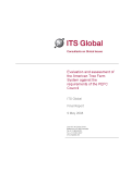 Conformity assessment of the American Tree Farm System (ATFS) against Programme for the Endorsement of Forest Certification Schemes (PEFC), for ATFS / PEFC (2008)