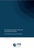 Assessing Australia’s Trade and Investment with Asia, for the Business Council of Australia (2011)