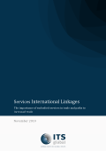 Study on the importance of embodied services in trade, for the Department of Foreign Affairs and Trade (DFAT) (2010)