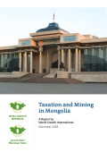 Review of Taxation and Mining in Mongolia Using International Best Practice Analysis, for World Growth (2008);