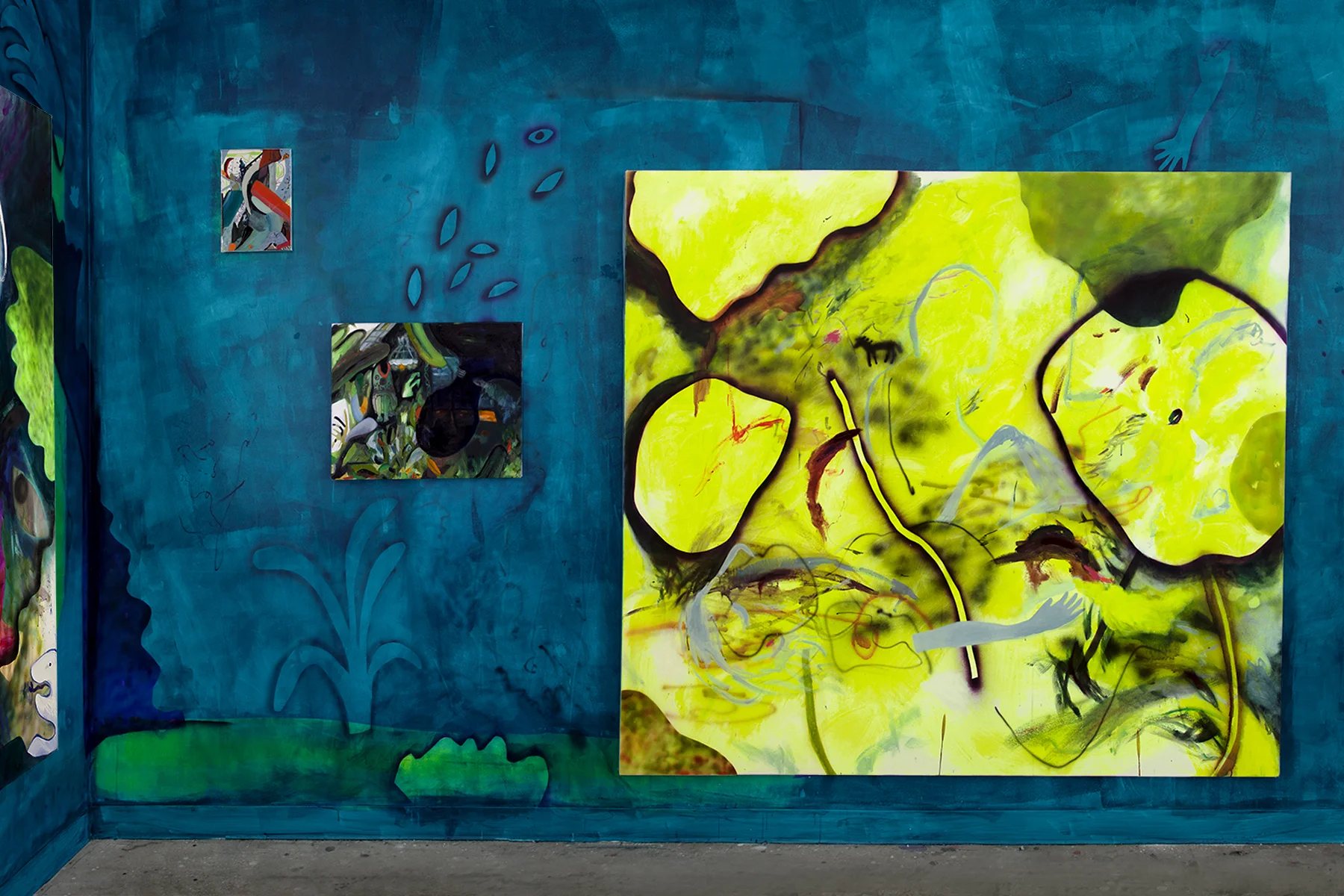 Paradise in Pieces installation detail