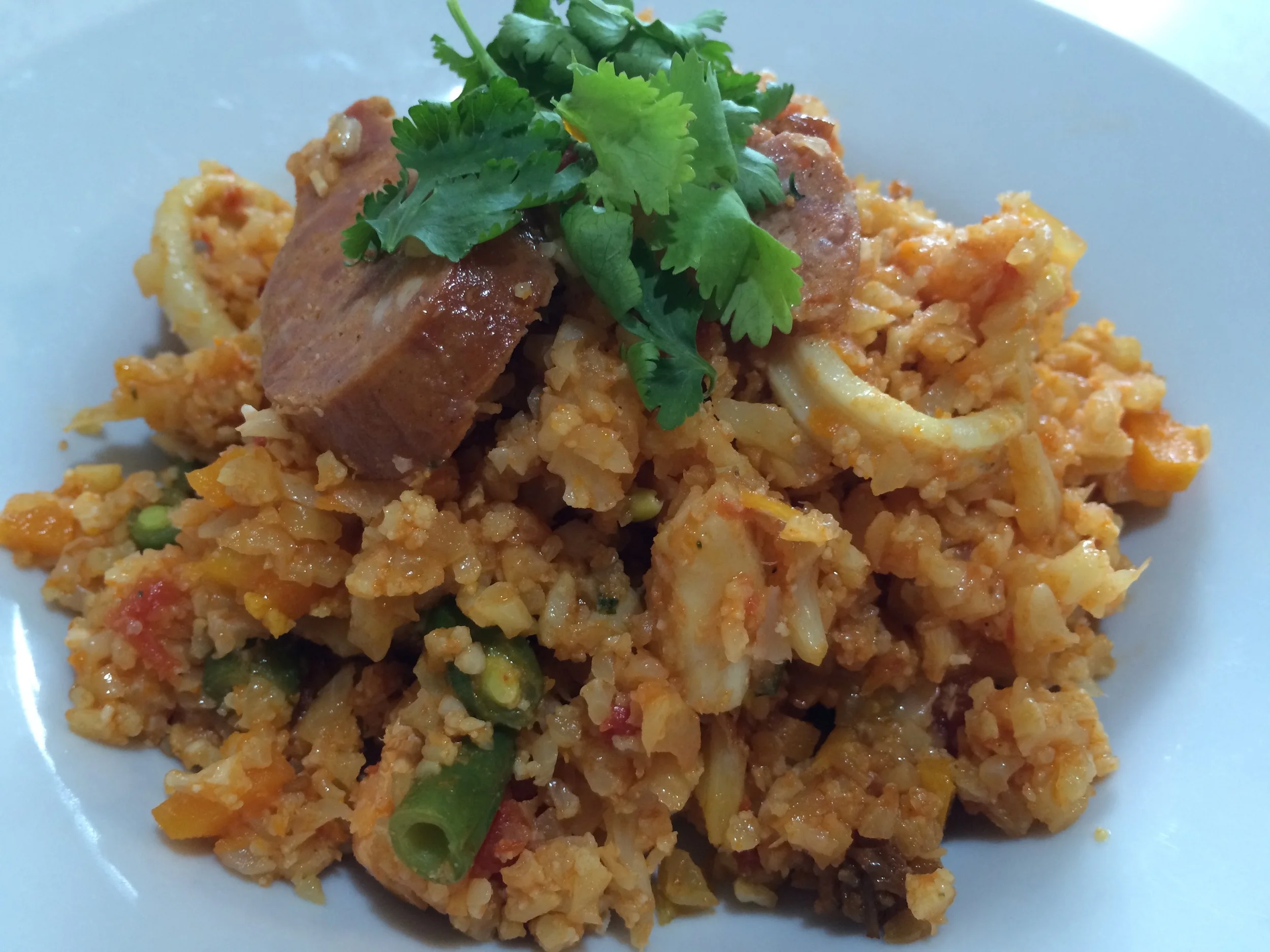 Cauliflower Paella