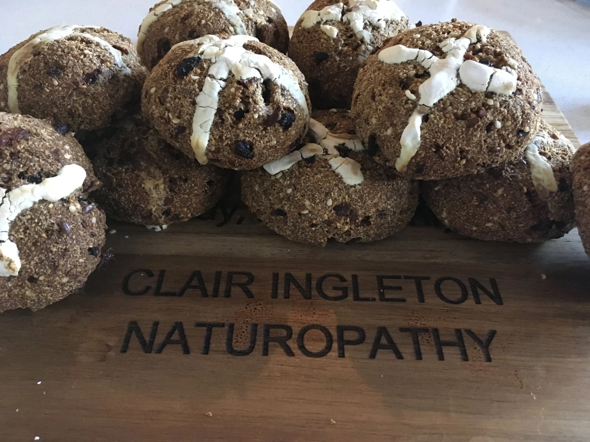 Hot Cross Buns (nut & grain free)