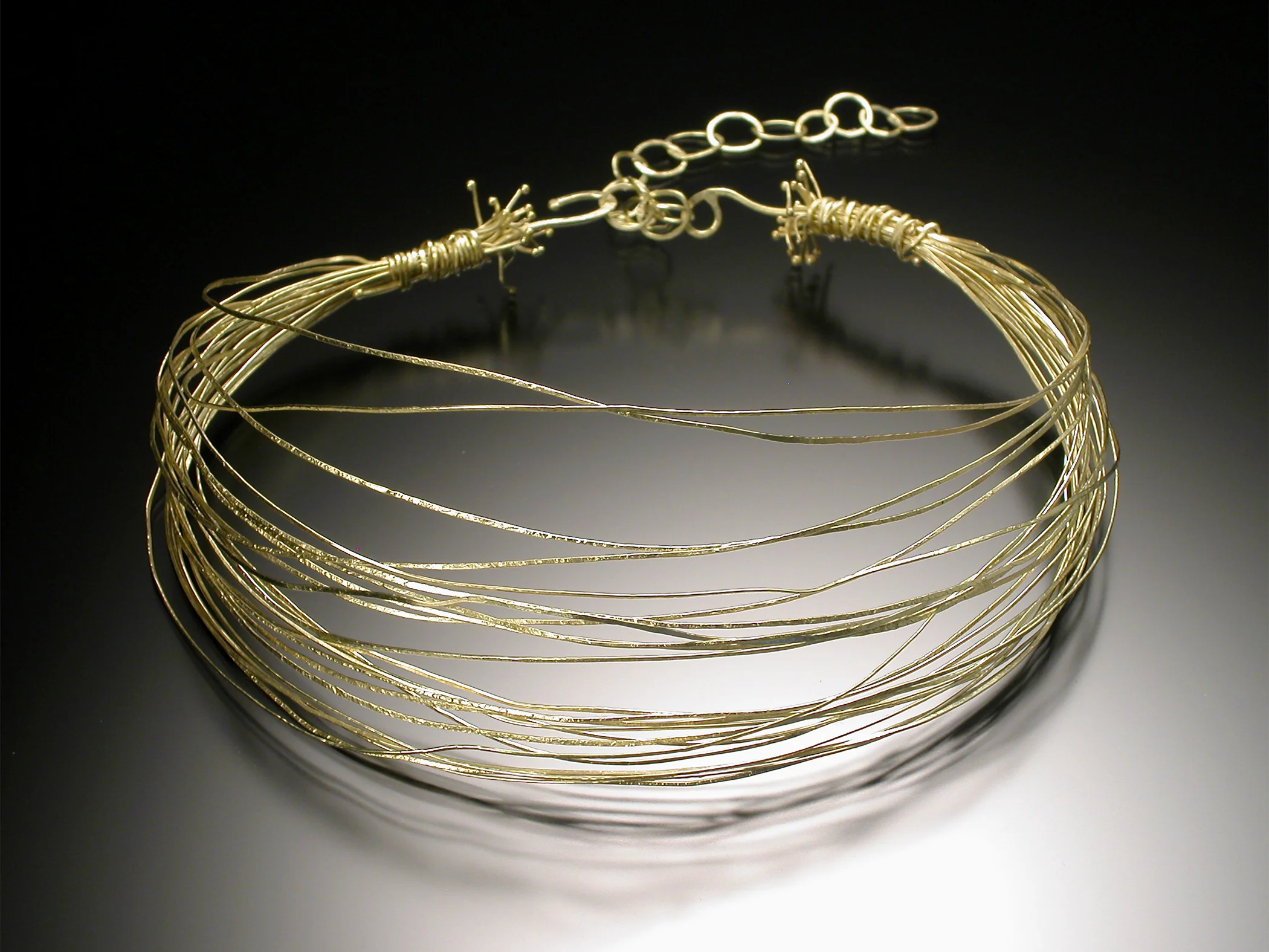 Wrap Choker in 18K Gold