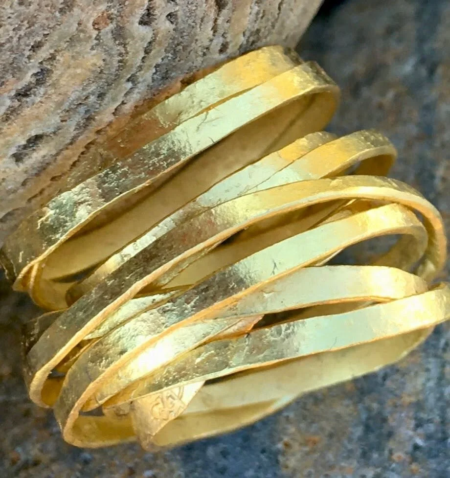 GOLD Wrap Ring✨  #handmade, #recycledmetal, #gold, #beyou, #expressyourself, #wildlyrefined