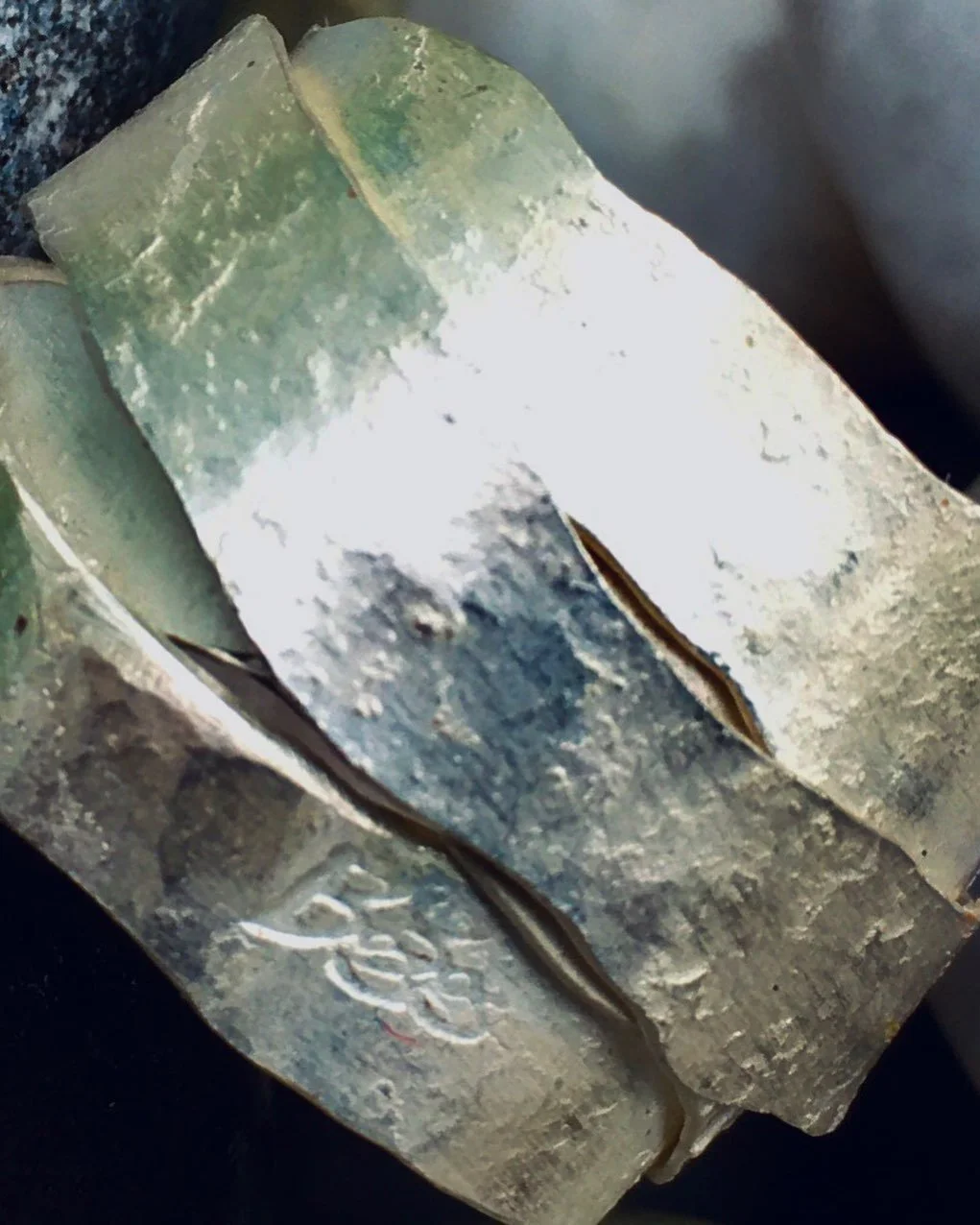 w i d e  w r a p  r i n g&hellip; hammered with love for any one&hellip; always organic and comfortable, never static.

#integrity, #handmade, #recycledsilver, #rings, #mensrings,