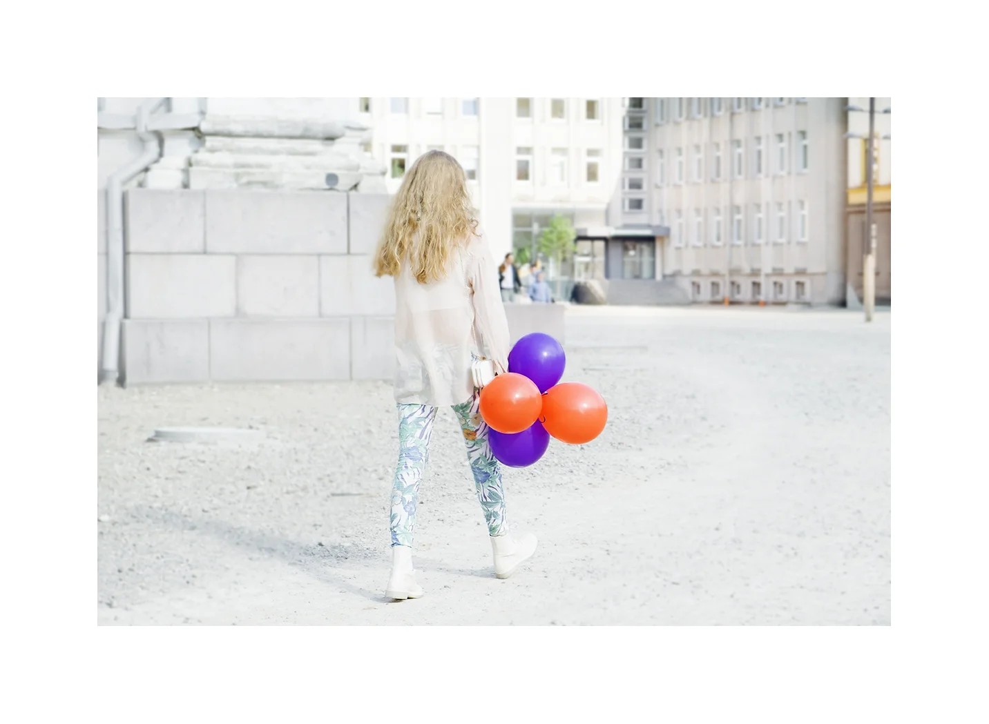 Girl with Balloons