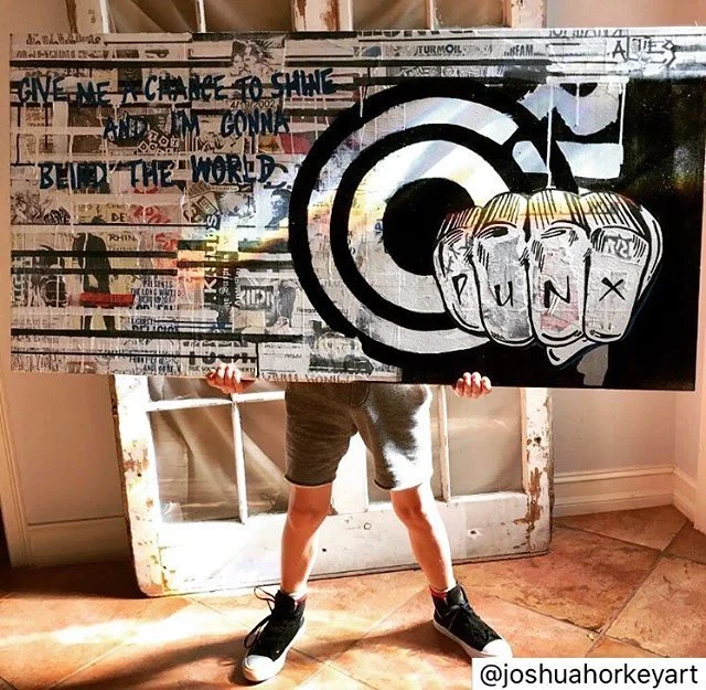 Reposting this for a good buddy &amp; a good cause!!! 🎨SUPPORT ART IN SCHOOLS 🎨
▪️ROCK THE SHIP ▪️💛CHARITY AUCTION💛
▪️In association with @piratespressrecords I have donated a LARGE piece of artwork for a charity auction their having RIGHT NOW!!

