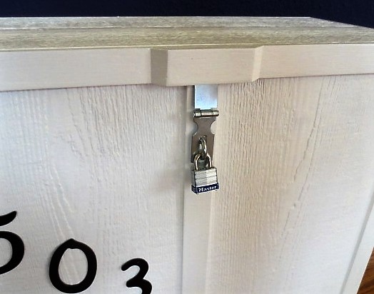 All locked up!