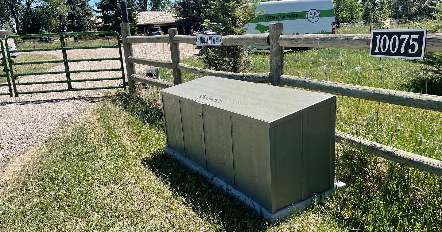 Porch & Parcel Box Outdoor Box For Packages Package Delivery Box