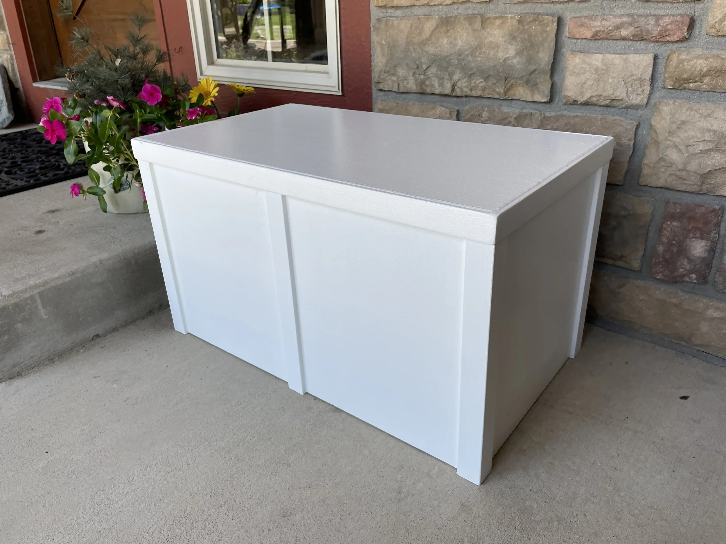 Porch & Parcel Box Outdoor Box For Packages Package Delivery Box