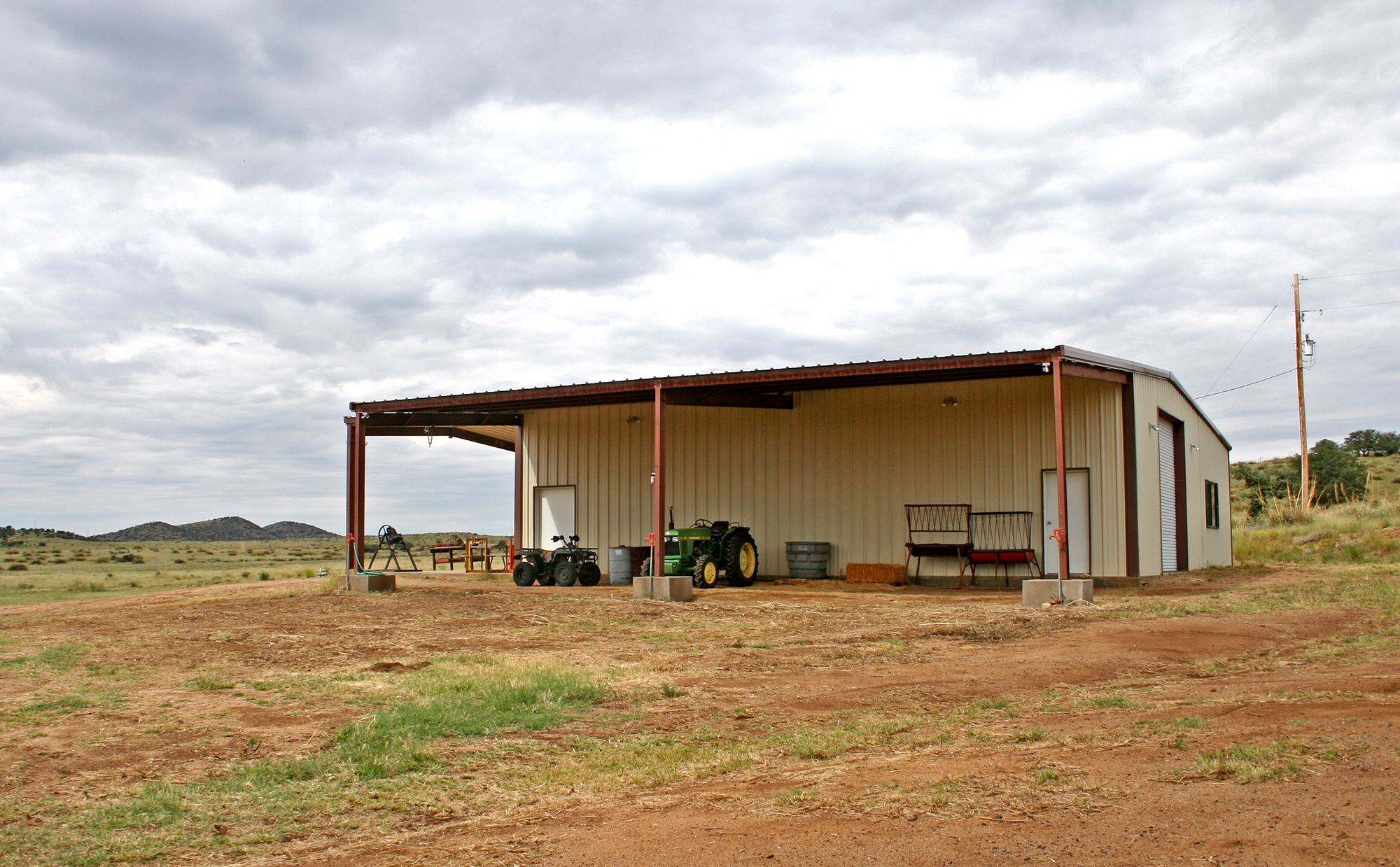 Main Barn Covered Area