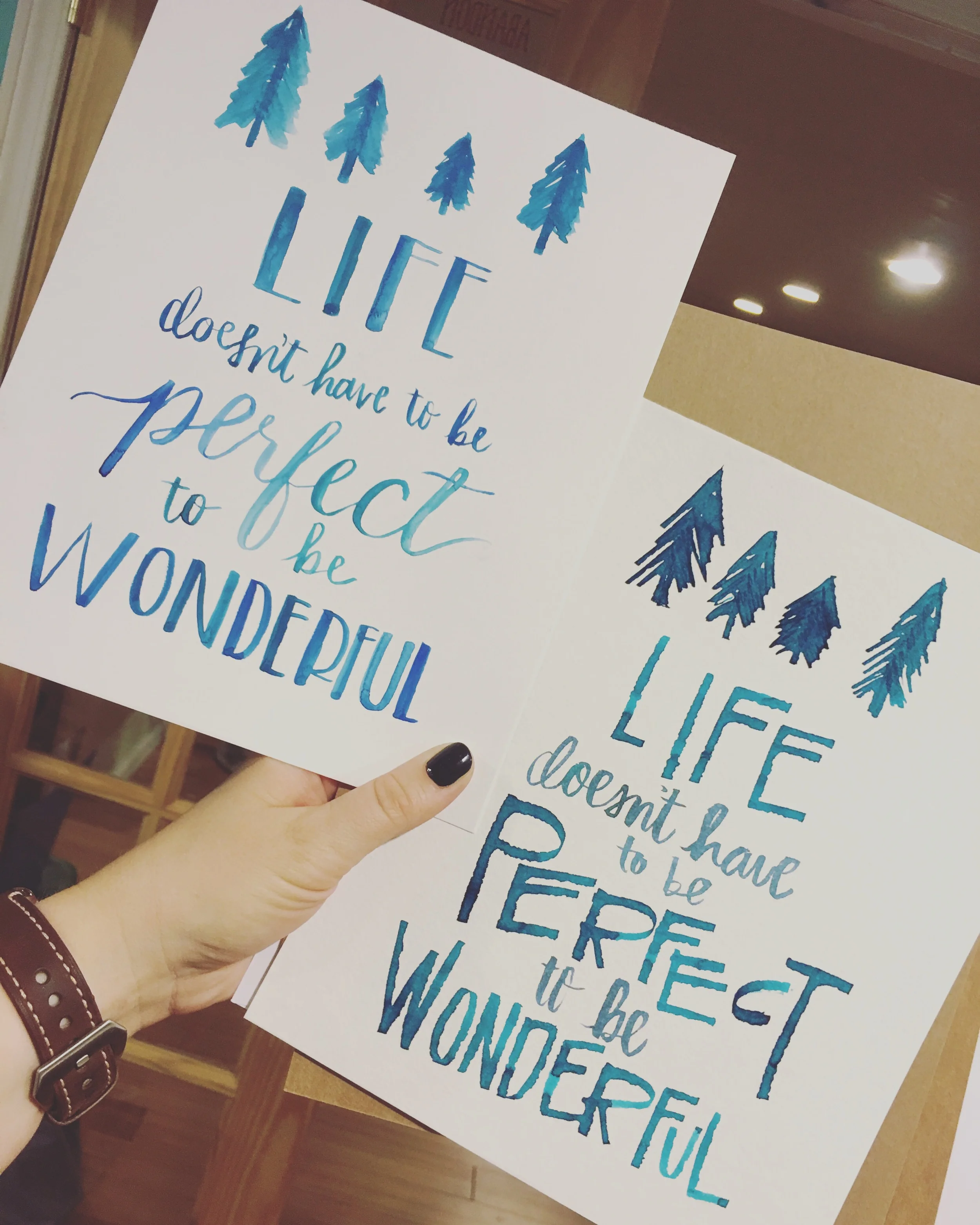 Life doesn't have to be perfect...