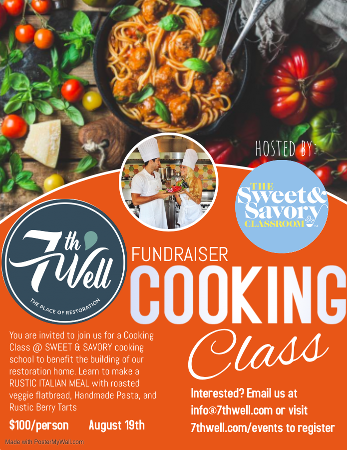 Cooking Class Fundraiser 