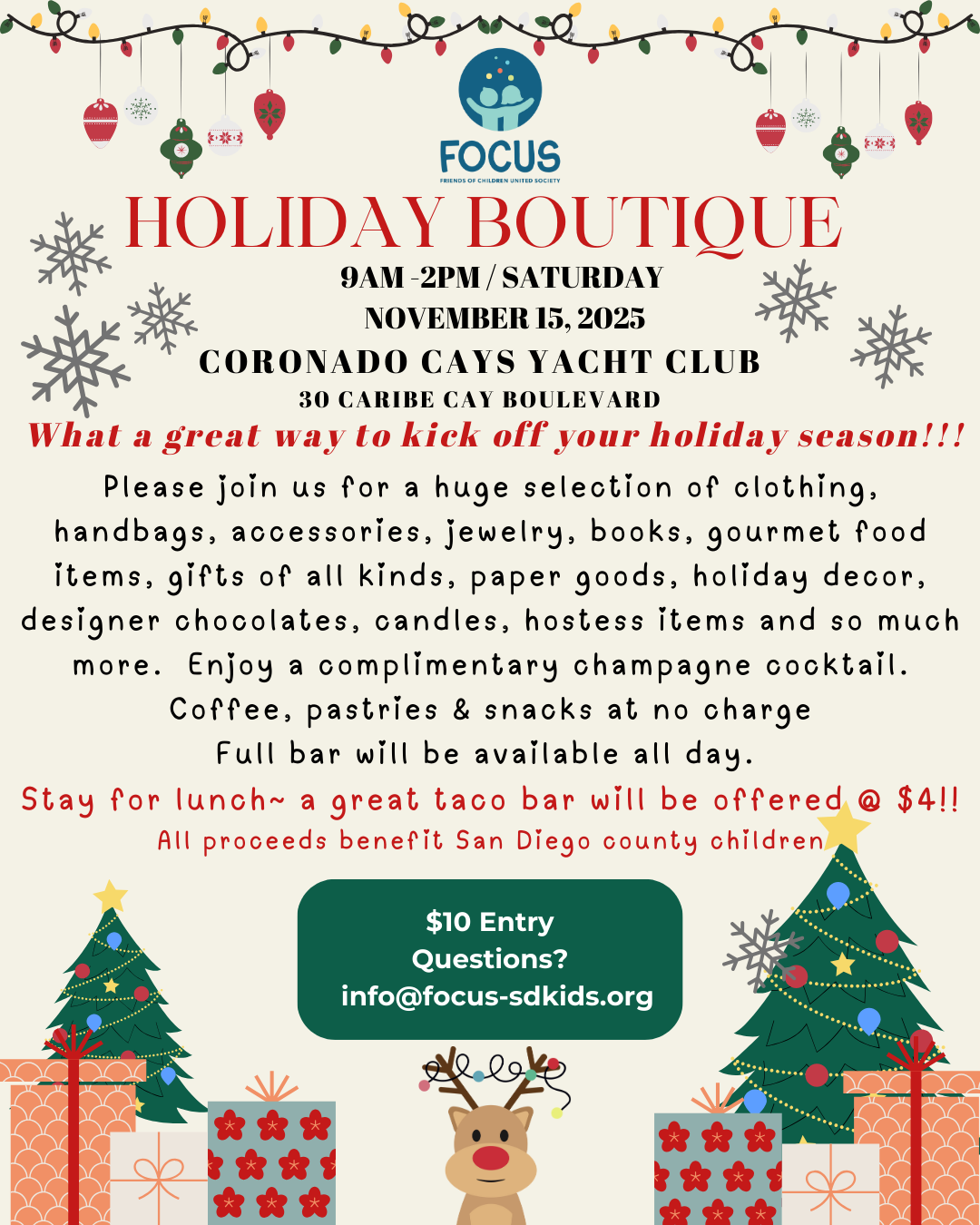 Focus Holiday Boutique