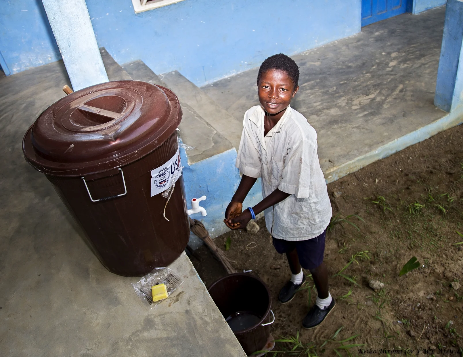 Hand washing as part of our Safe Schools Protocols