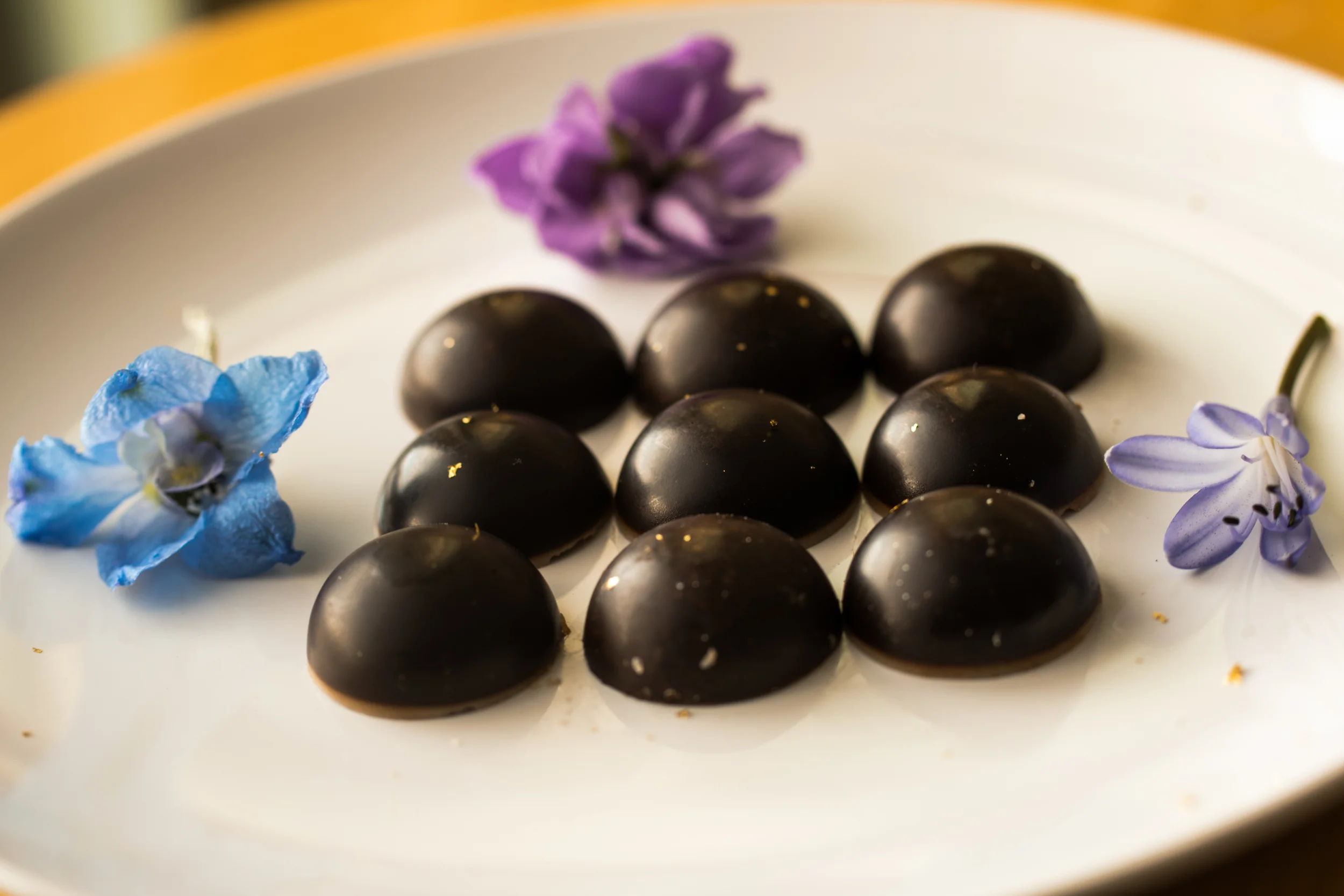 Carob Mint Truffles