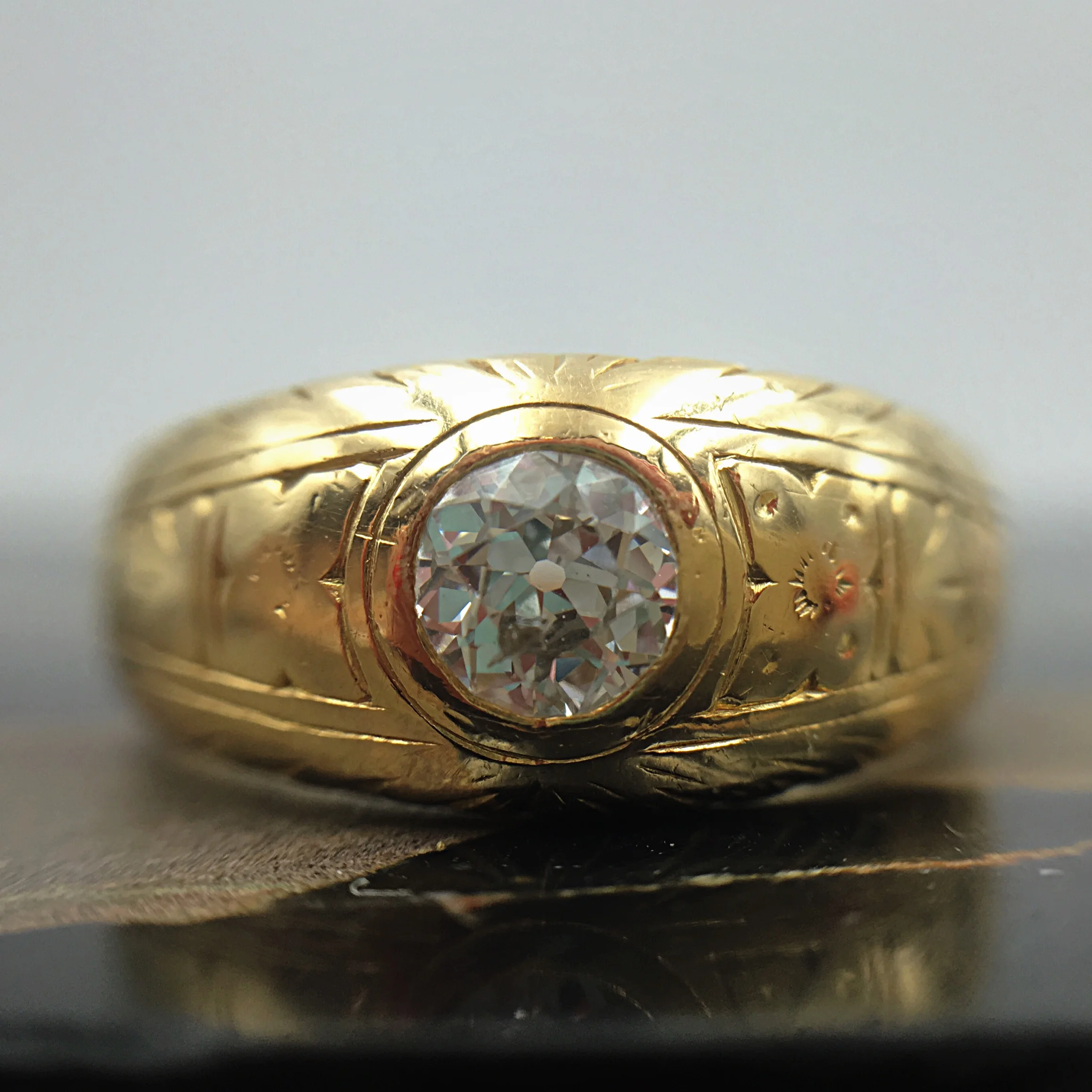 Circa 1900 Old European Cut Diamond Ring — Reverie - Main Image