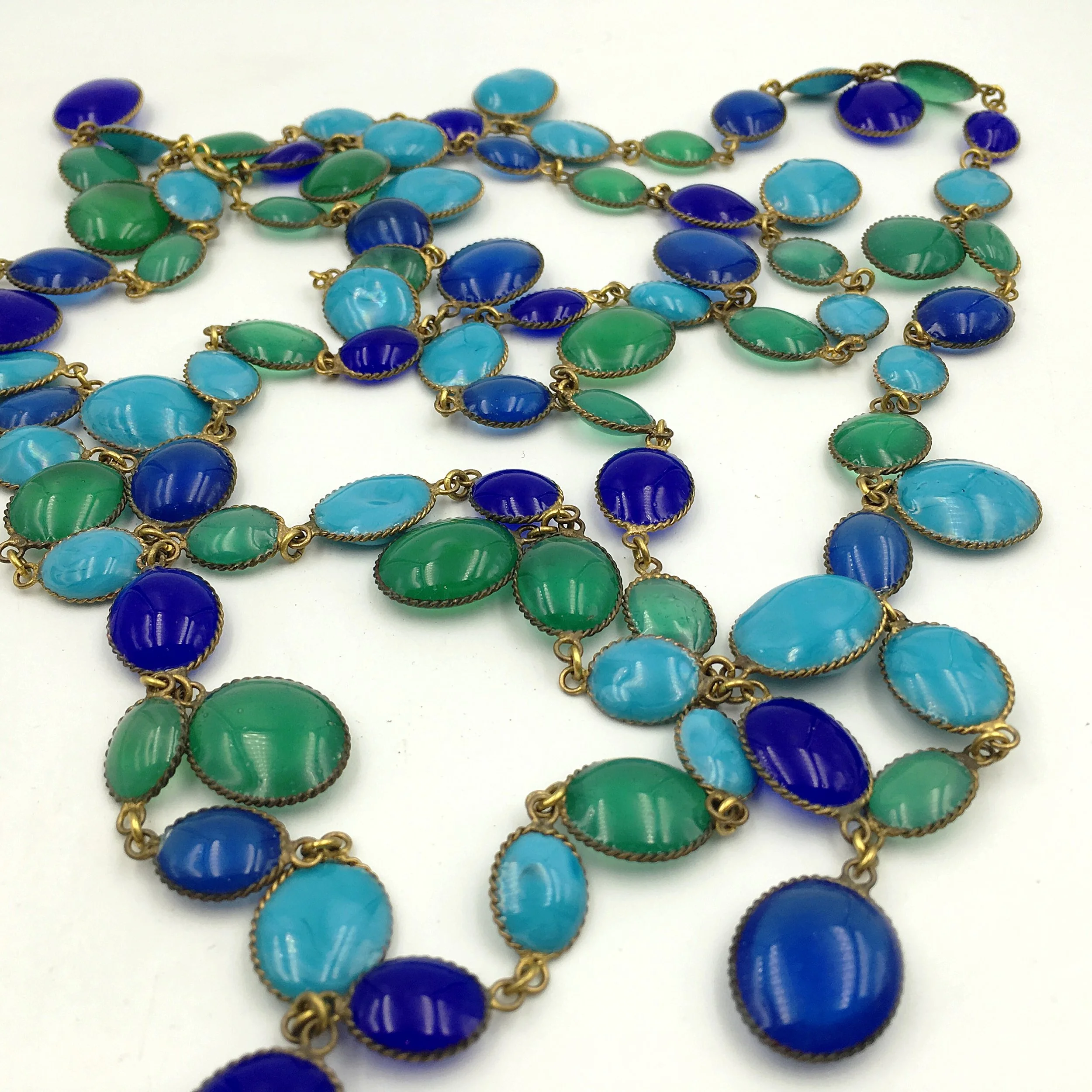 Gripoix for Jacques Fath or Chanel, vintage designer jewelry