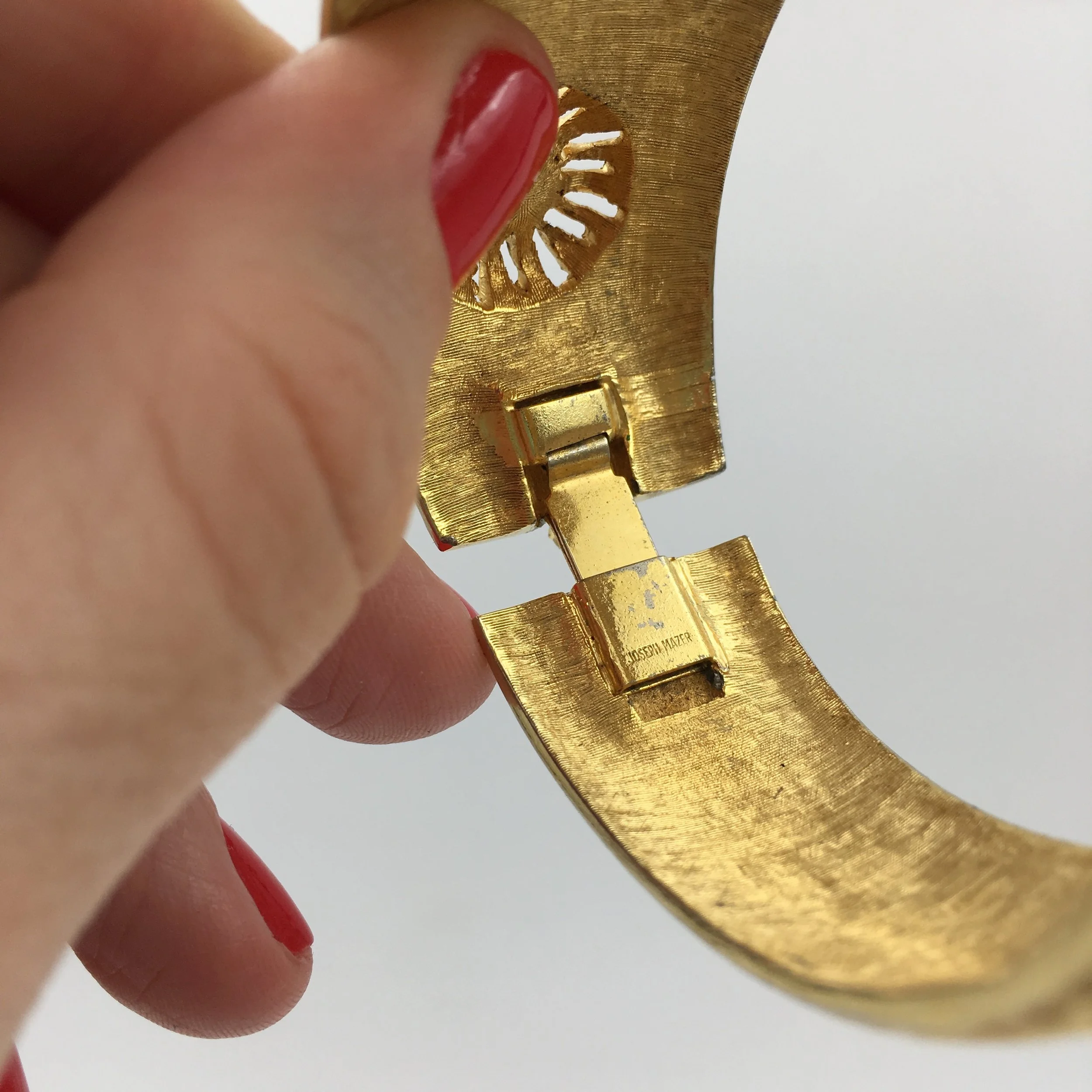 Joseph Mazer moghul bracelet Reverie vintage jewelry NYC