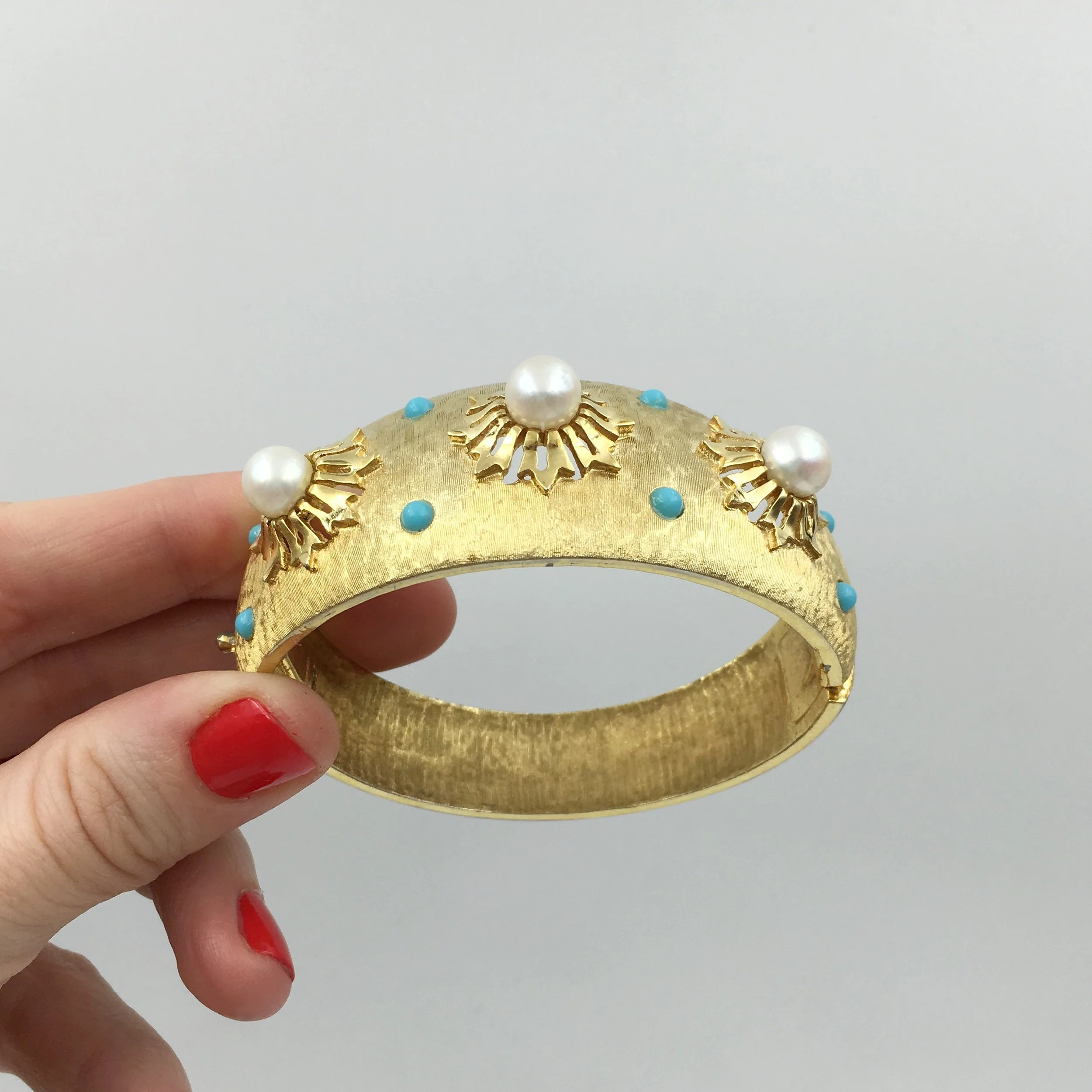 Joseph Mazer moghul bracelet Reverie vintage jewelry NYC