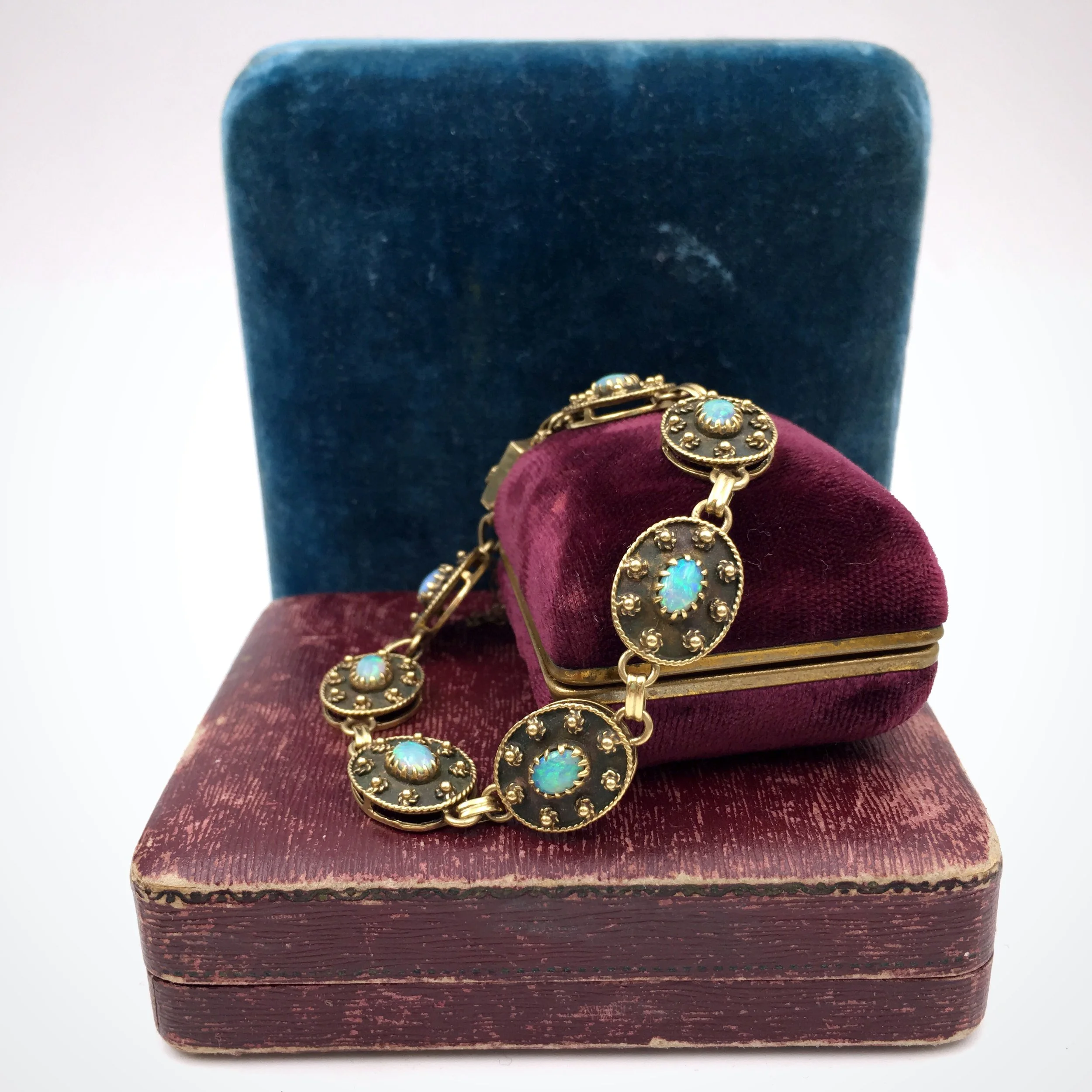 Victorian revival opal bracelet Reverie vintage jewelry NYC