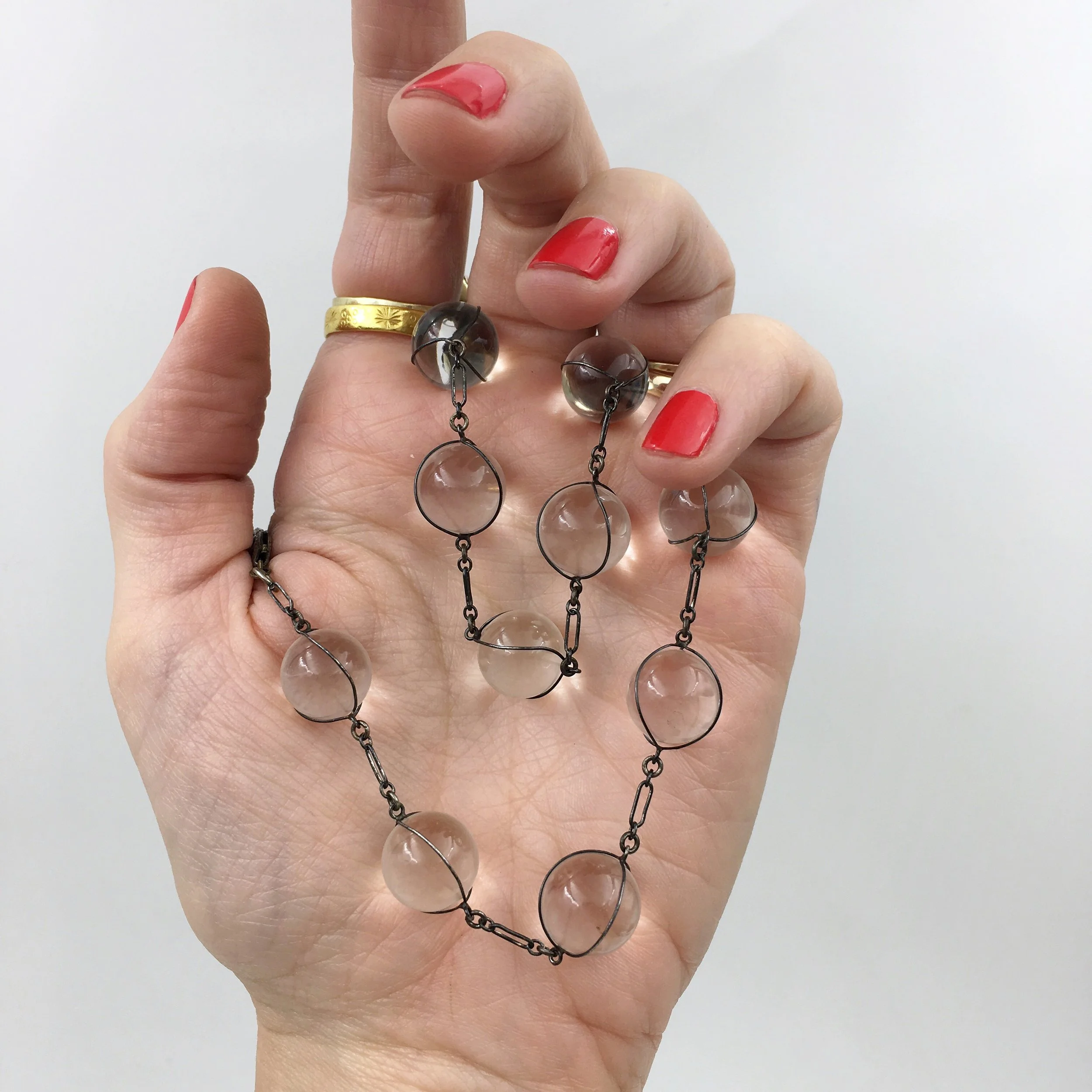 Pools of Light necklace Reverie vintage jewelry NYC