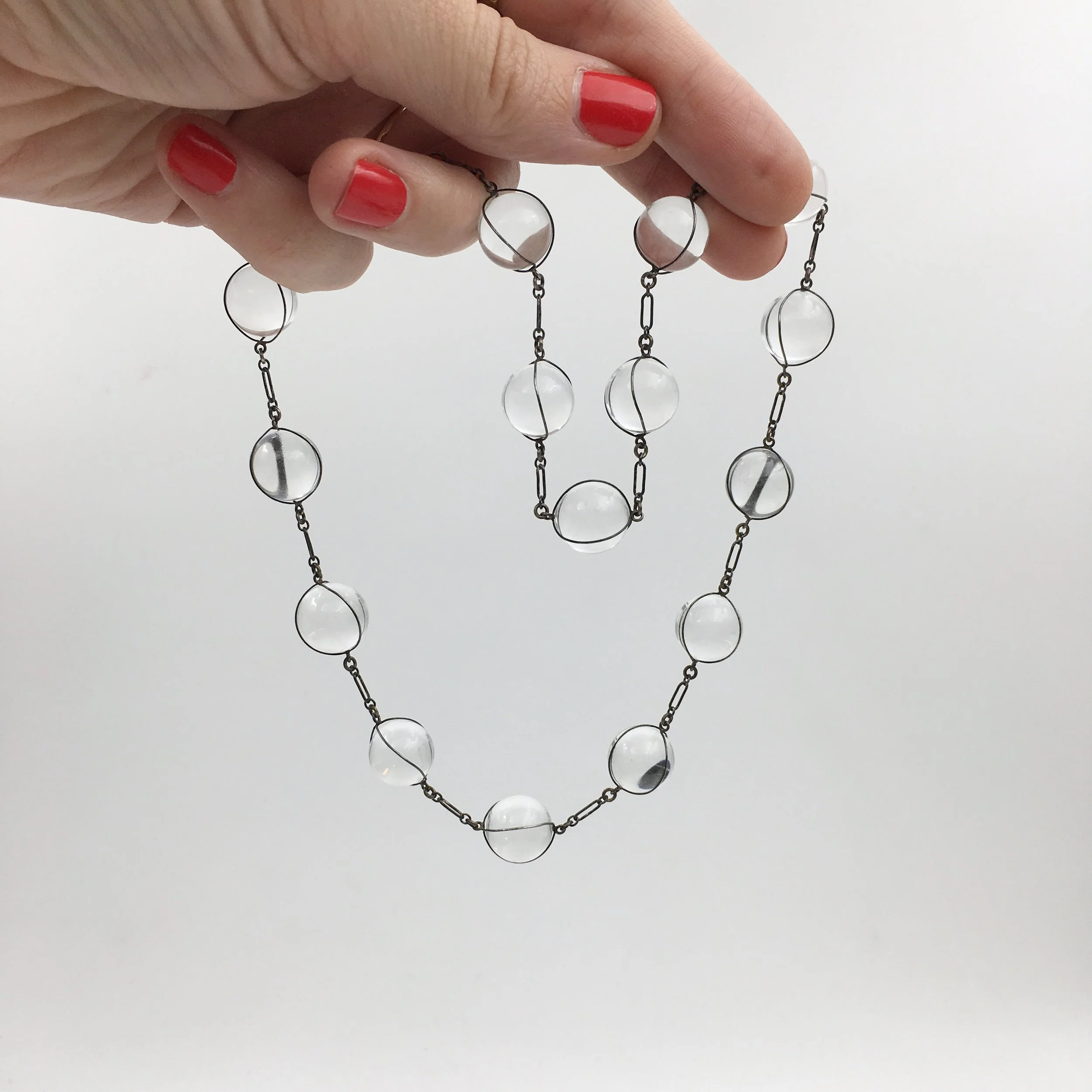 Pools of Light necklace Reverie vintage jewelry NYC