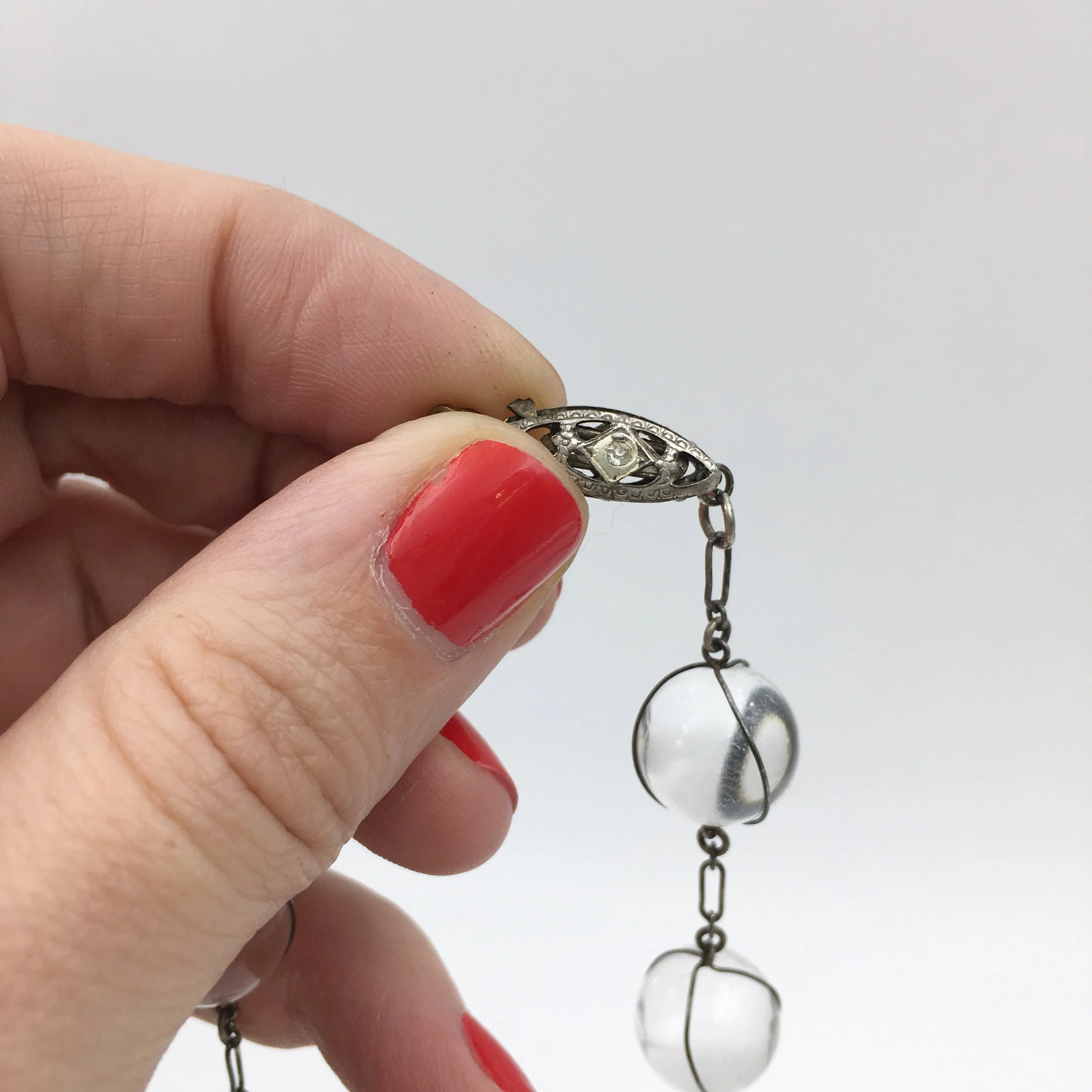 Pools of Light necklace Reverie vintage jewelry NYC