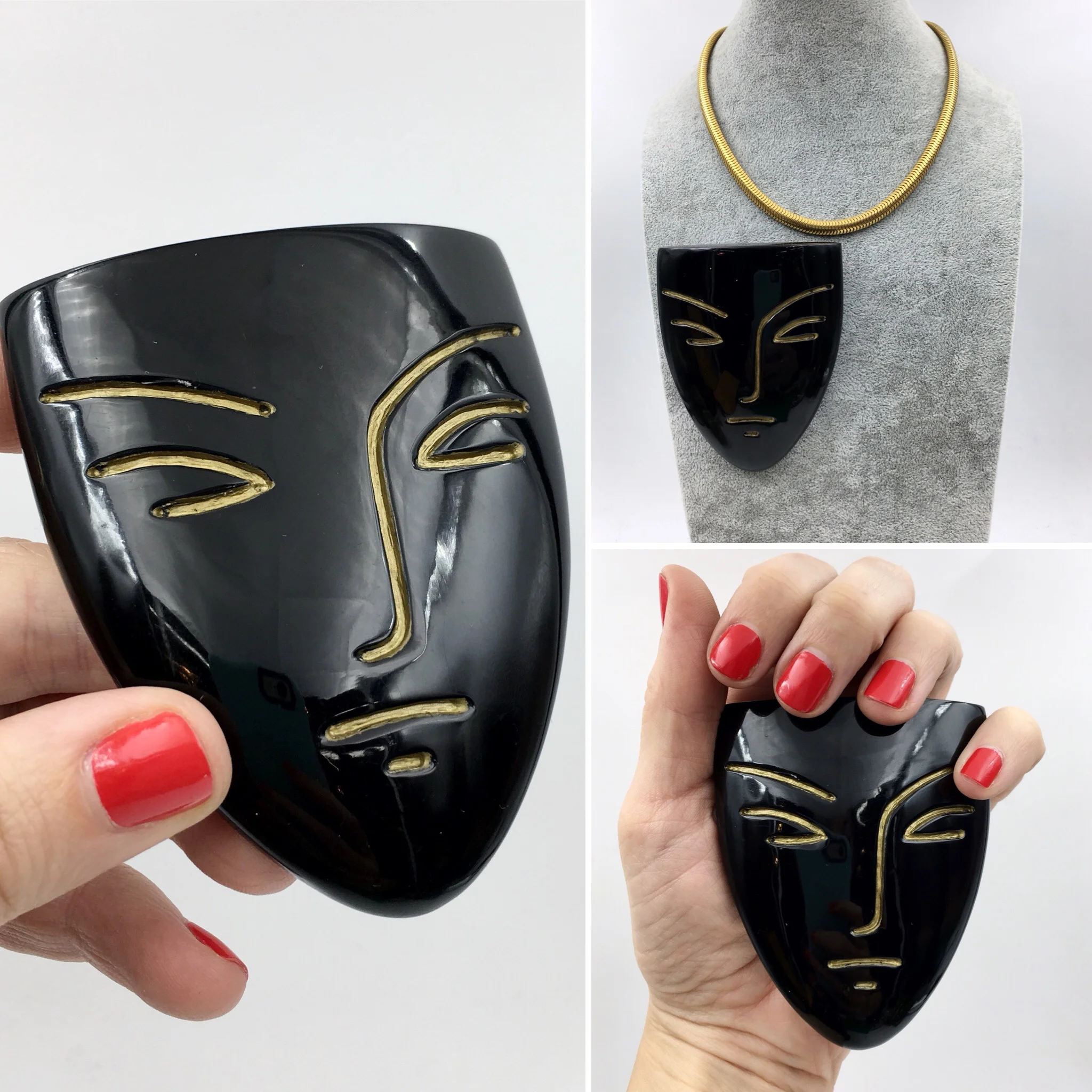 Art Deco bakelite Reverie vintage jewelry NYC