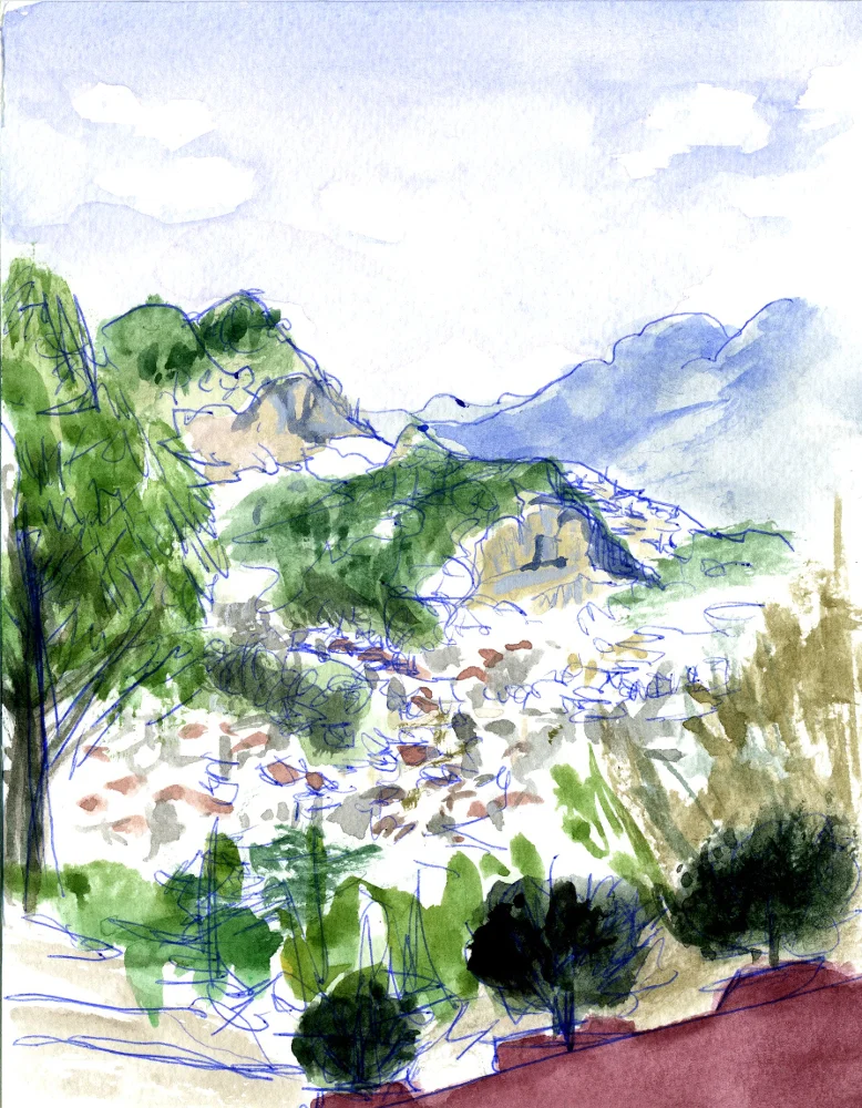 View From Iglesia de San Cristobal, 2/21/16