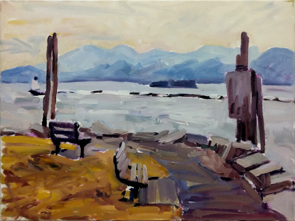 Perkin's Pier, Burlington, Vermont.