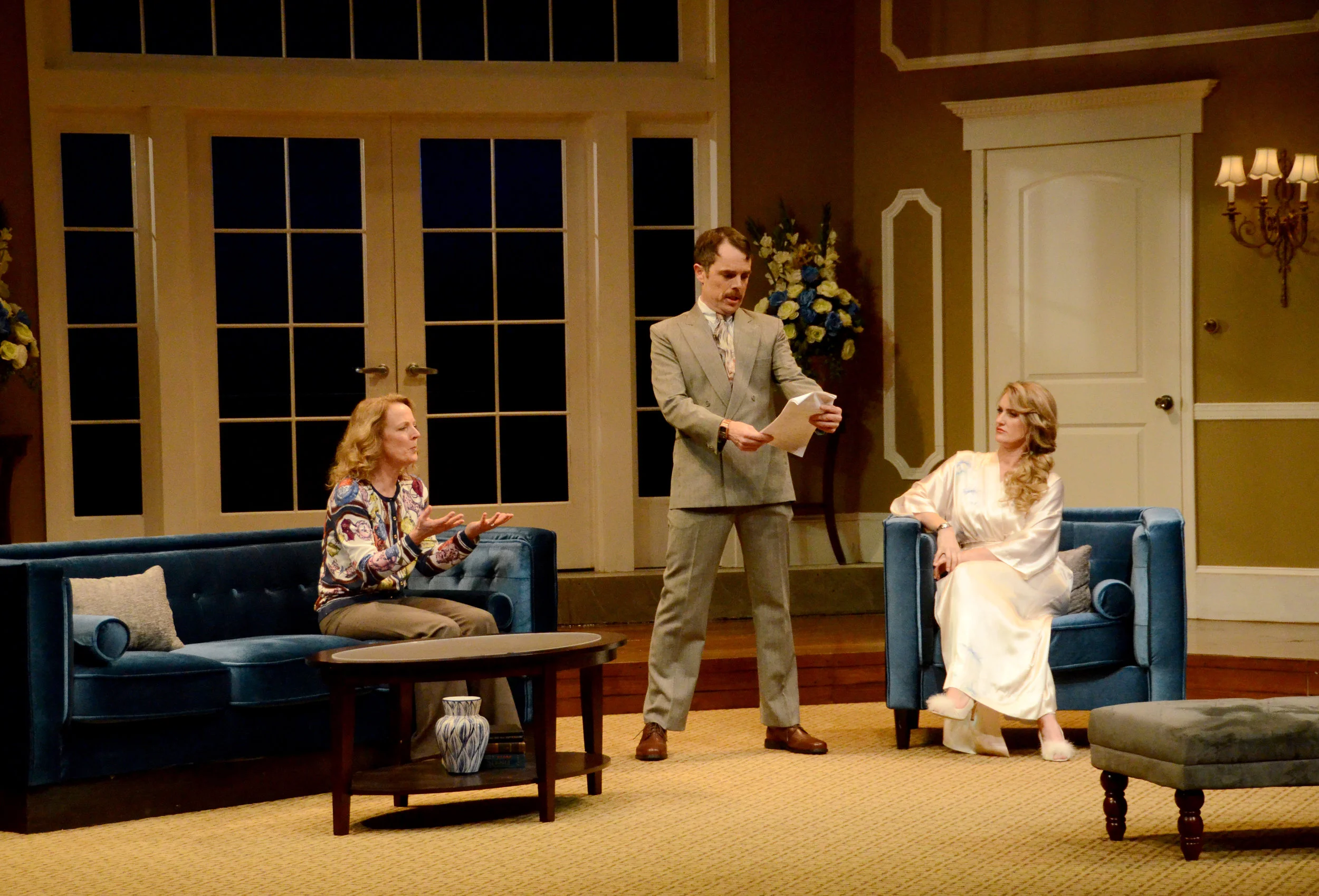  Julie Eccles (Ruella), Mark Anderson Phillips (Harold)  and Brittany Danielle (Jessica) 