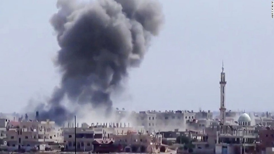 Ahmad sought safety his hometown of Daraa. But the war caught up with him there, too.