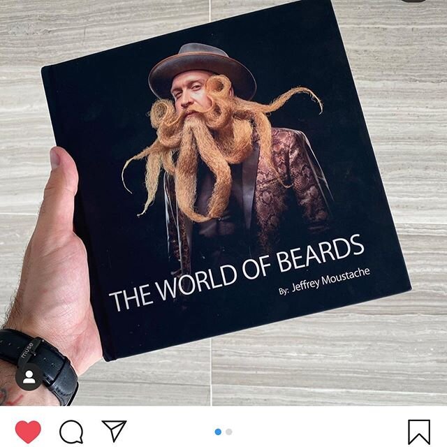 Thank you everyone for sharing your pictures of receiving your books and posters!  Keep me coming as you receive them and I will happily share them as well! .
To order a copy please visit
www.TheWorldOfBeards.com
Or the link in my bio!
#theworldofbea