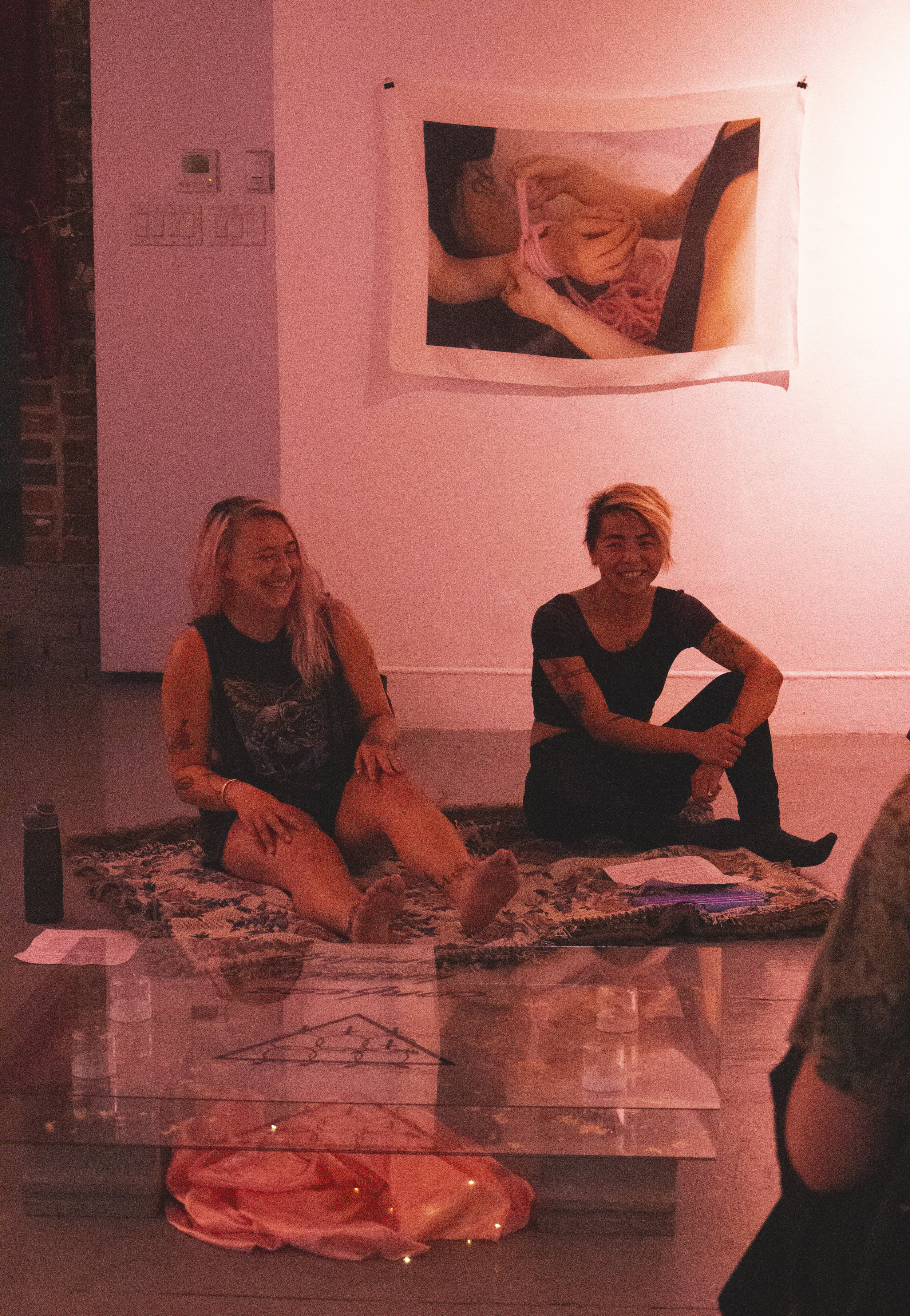 Artist Talk + Performance Documentation by Brody Weaver July 24th, 2019