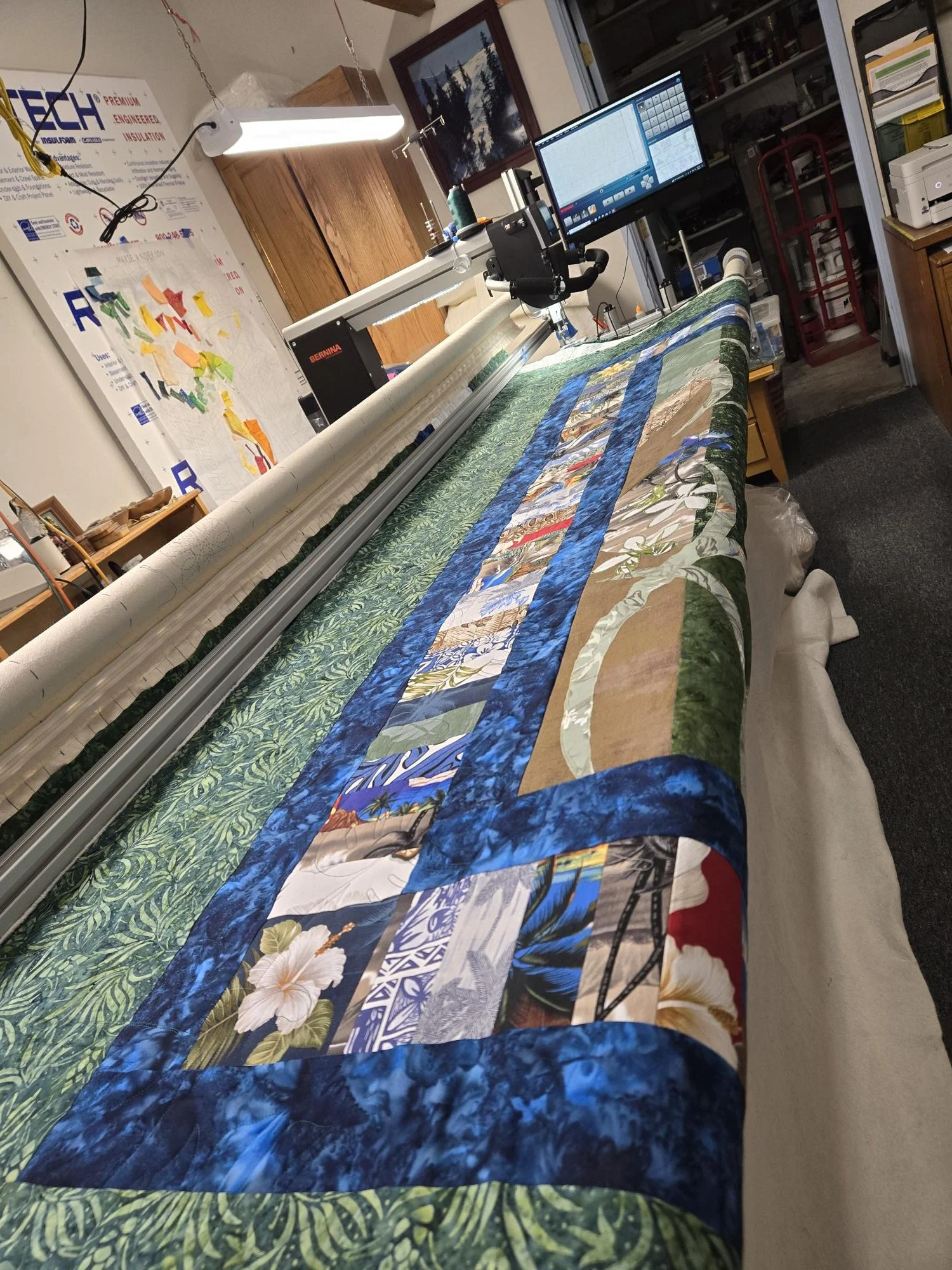 Quilting the Monstera Leaf.jpg