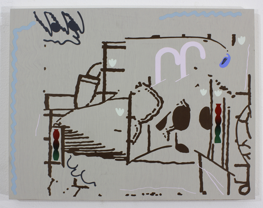 Untitled Acrylic on Panel