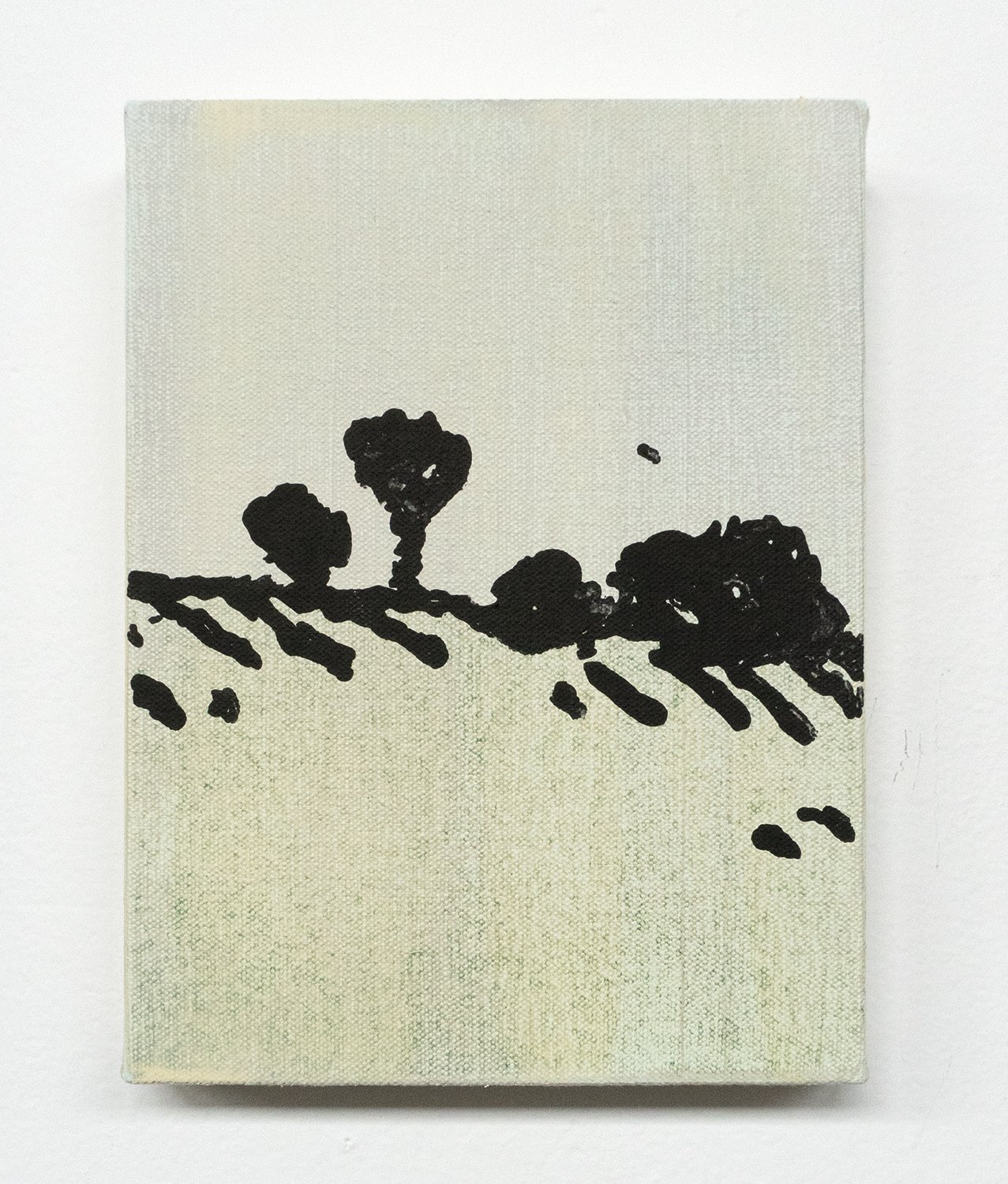 Land Bit Acrylic on canvas 8 x 6”